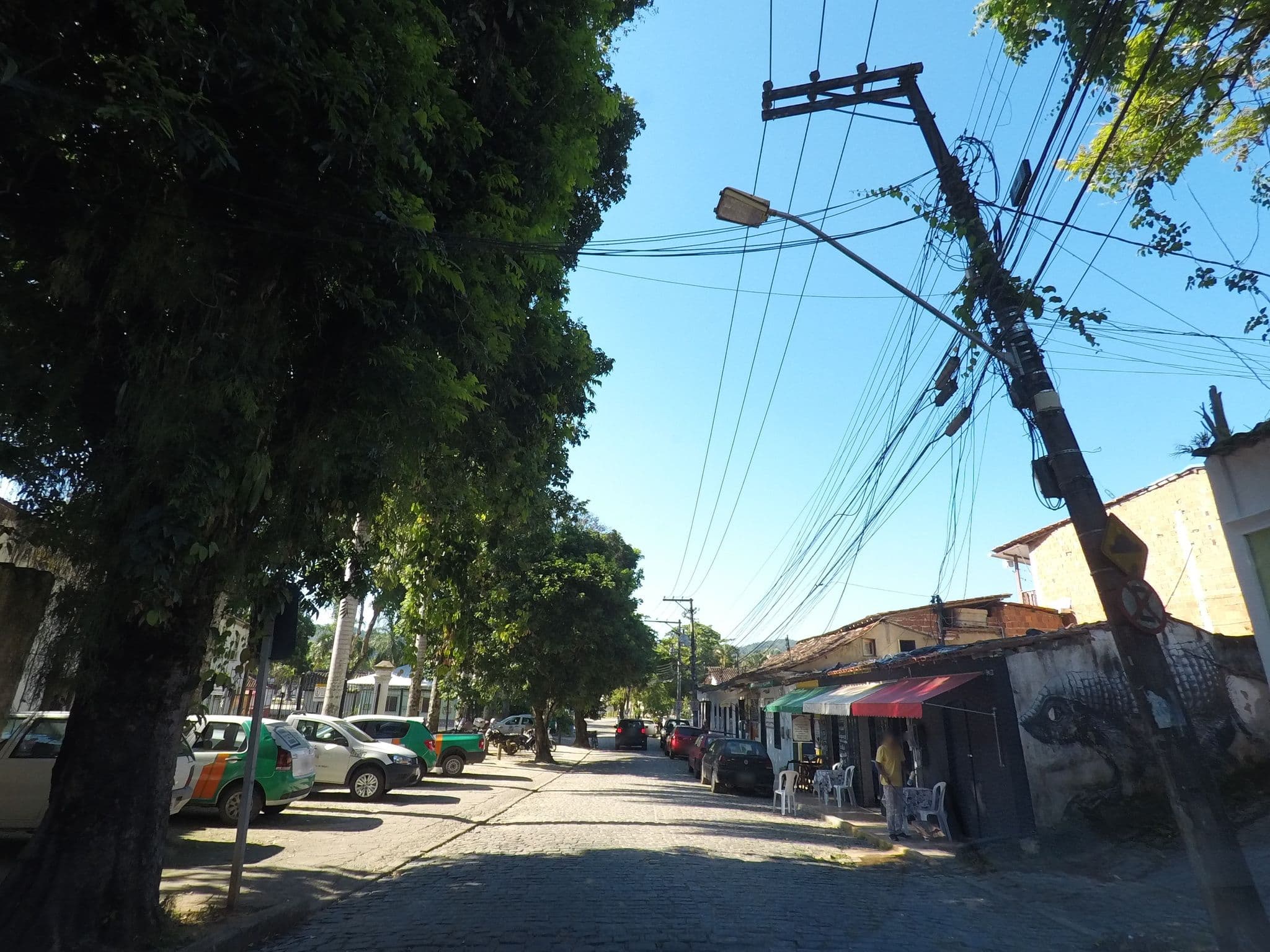 Street view near Pousada Aldeia Paraty, Paraty — © pablo (CC BY-SA · Mapillary)