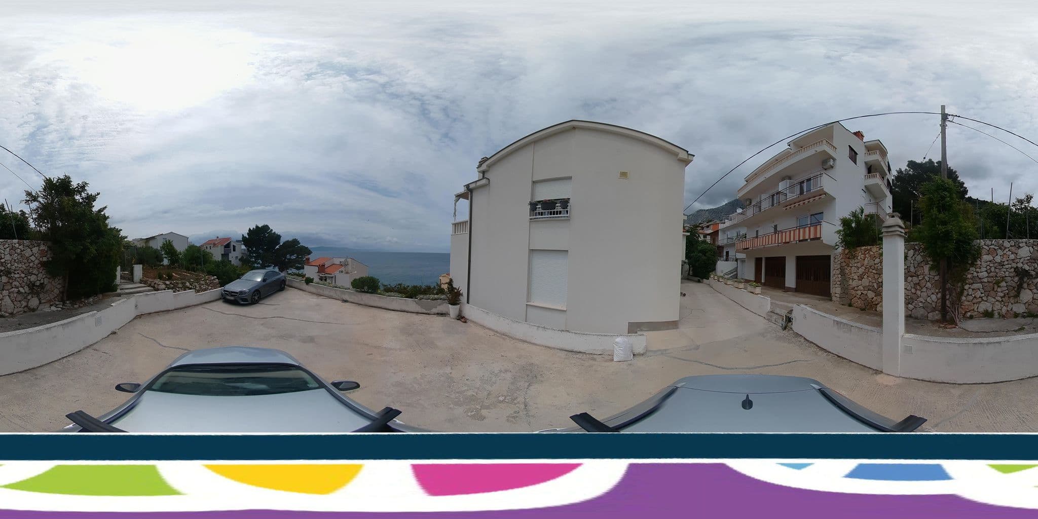 Street view near Leut, Podgora — © SilvioBasic (CC BY-SA · Mapillary)