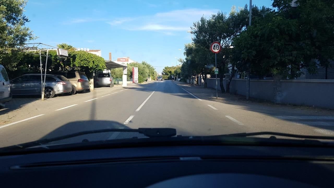 Street view near Lovrić, Vodice — © mik007 (CC BY-SA · Mapillary)