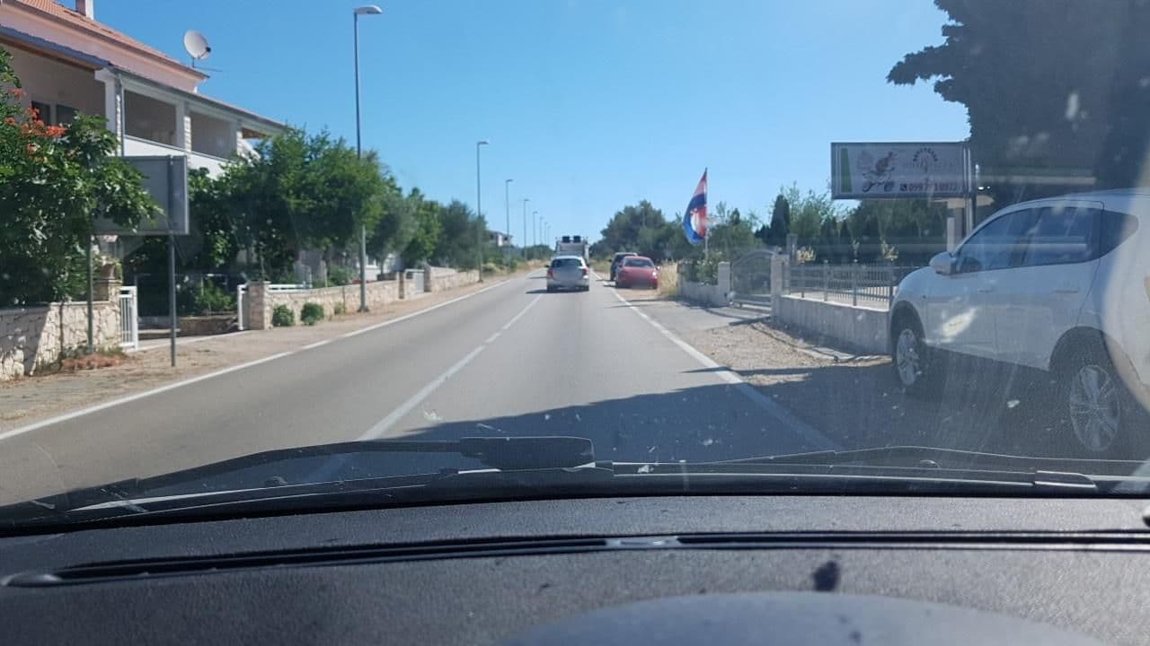 Street view near Mery S gallery, Vodice — © mik007 (CC BY-SA · Mapillary)