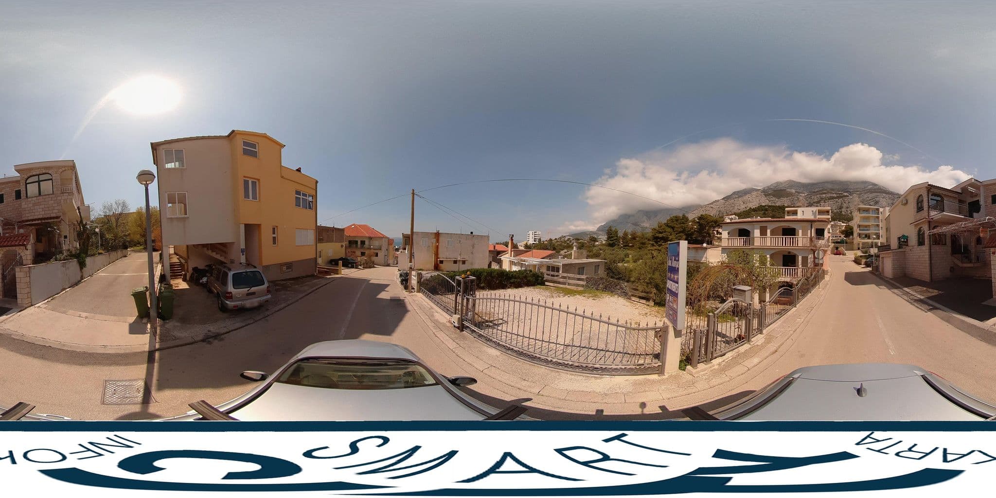 Street view near Villa Palma, Makarska — © SilvioBasic (CC BY-SA · Mapillary)