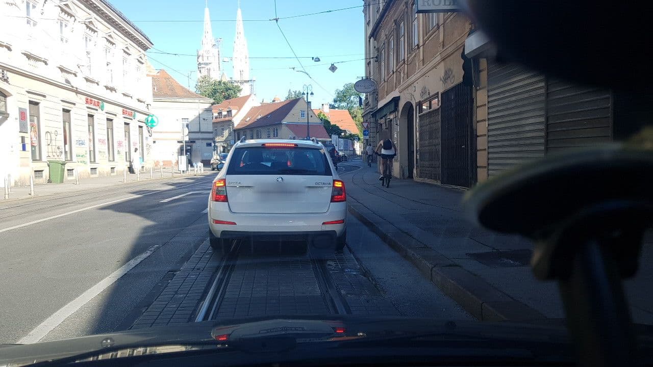 Street view near Art Hotel Like, Zagreb — © mik007 (CC BY-SA · Mapillary)