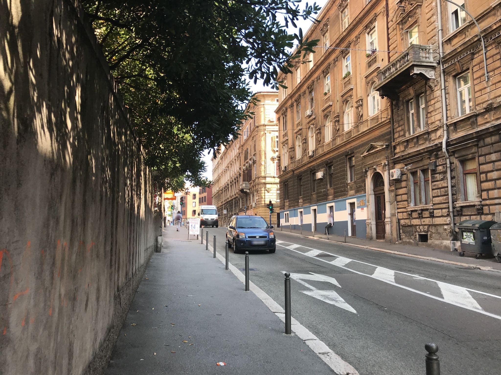 Street view near Apartments Pomerio Rijeka, Rijeka — © ziwei (CC BY-SA · Mapillary)