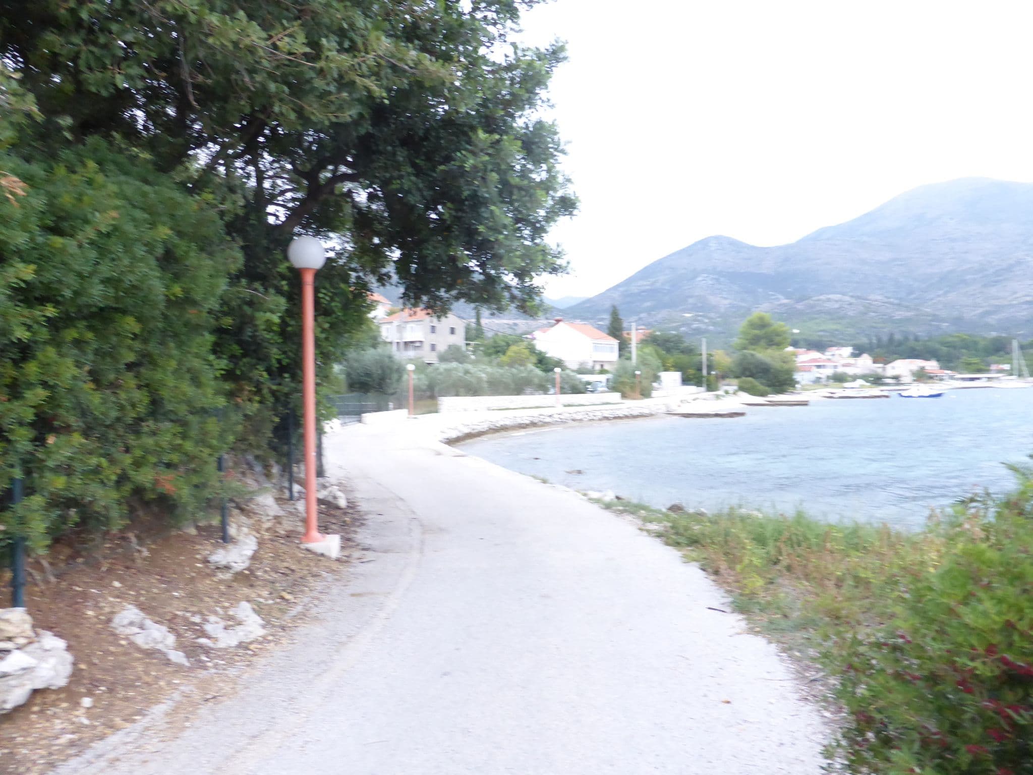 Street view near Villa "On the Sea Rock", Zaton