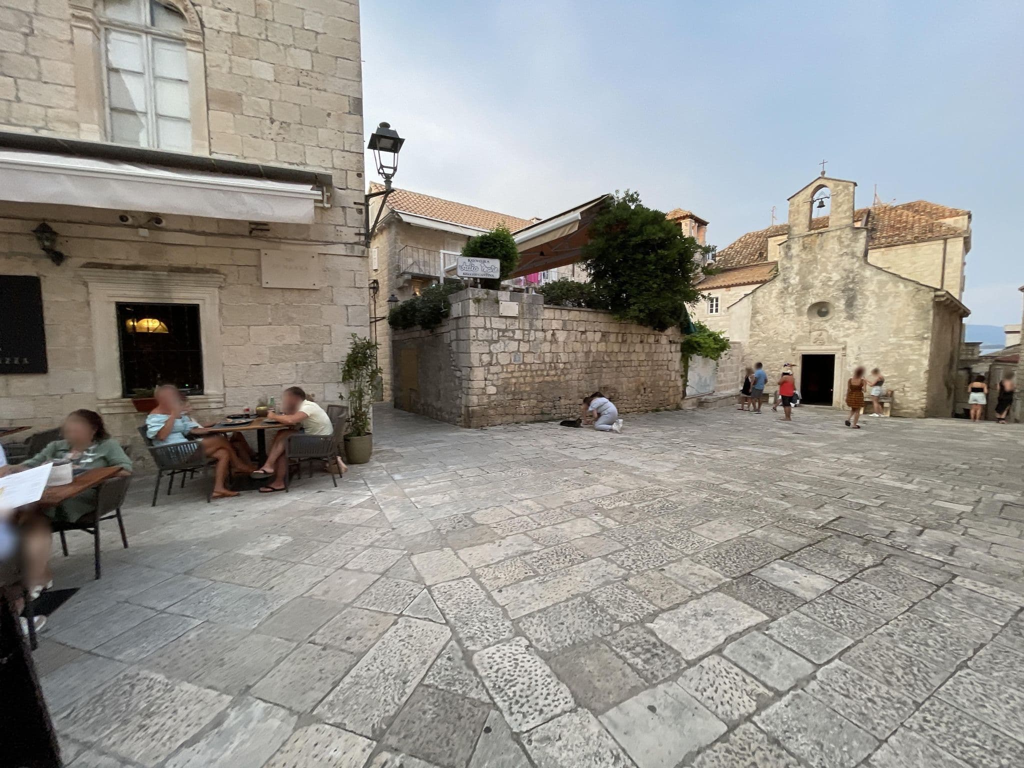 Street view near Hostel Caenazzo, Korčula — © filipb (CC BY-SA · Mapillary)
