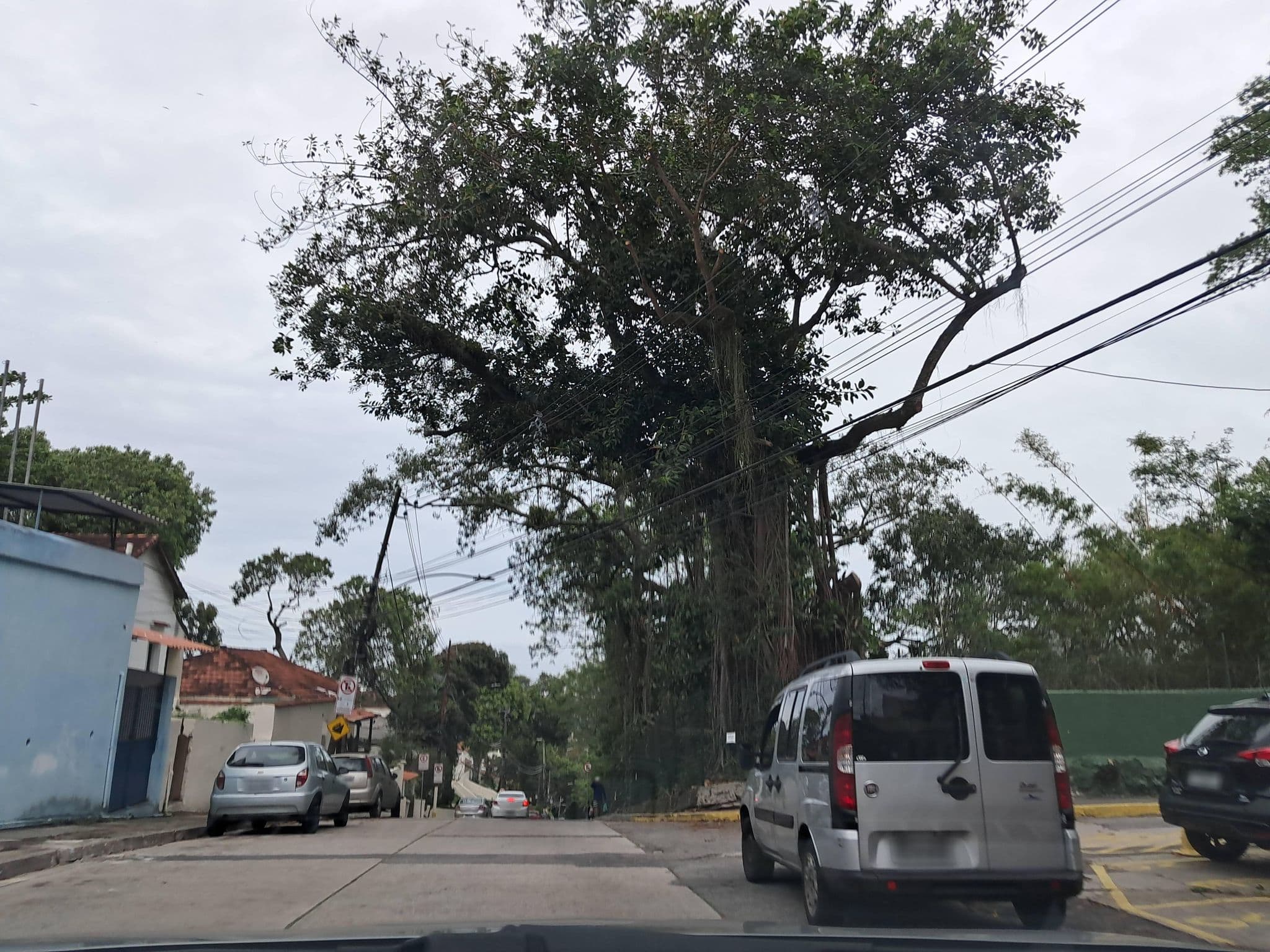 Street view near Hostel Ecologico, Copacabana — © enzostana (CC BY-SA · Mapillary)