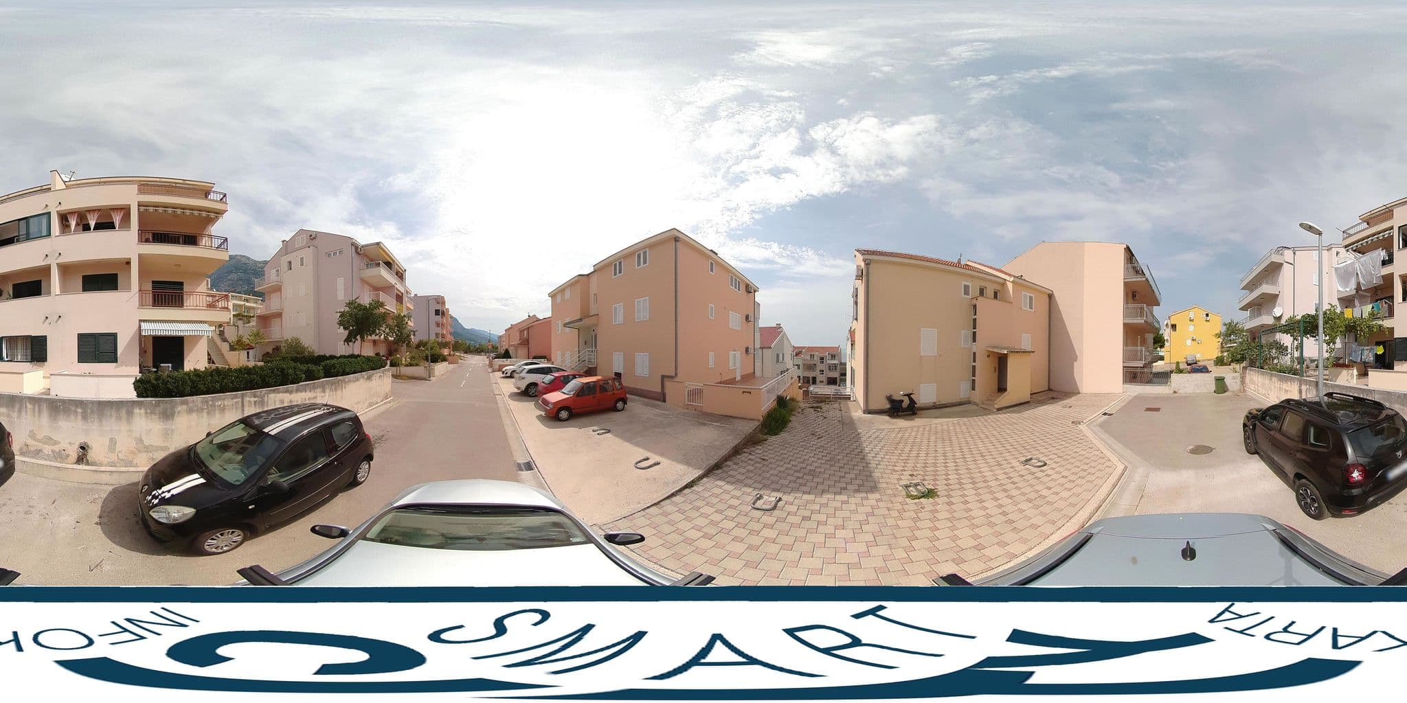 Street view near Apartment Marina, Makarska — © SilvioBasic (CC BY-SA · Mapillary)