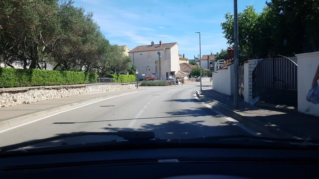 Street view near Hotel Nikola, Vodice — © mik007 (CC BY-SA · Mapillary)