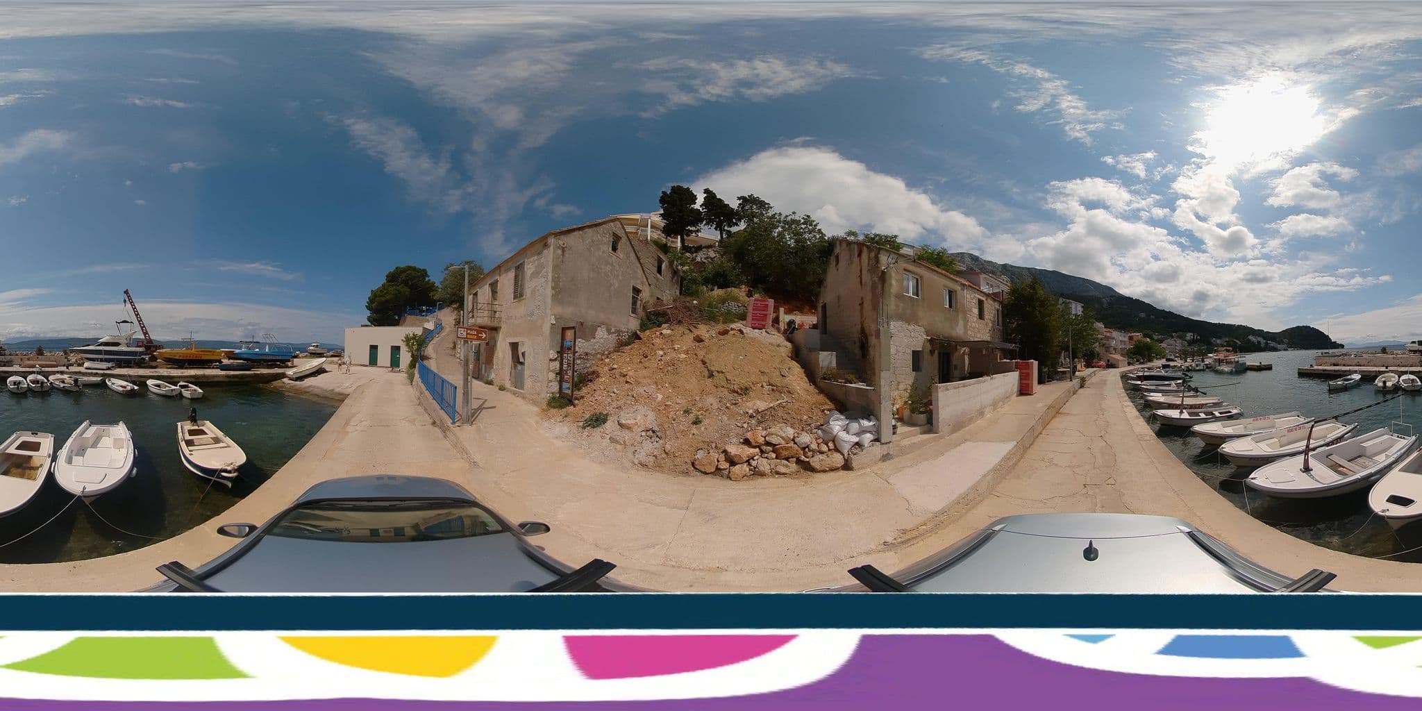 Street view near Villa Zeljko, Podgora — © SilvioBasic (CC BY-SA · Mapillary)