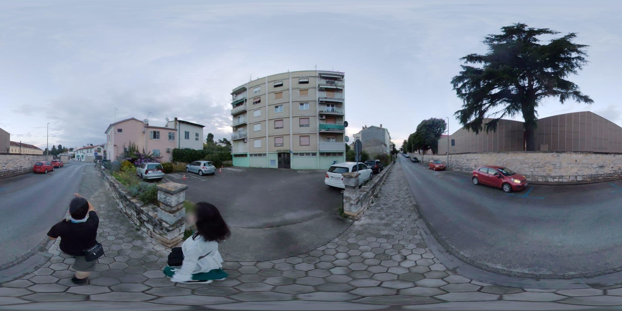 Street view near Apartment Krizmanić, Rovinj