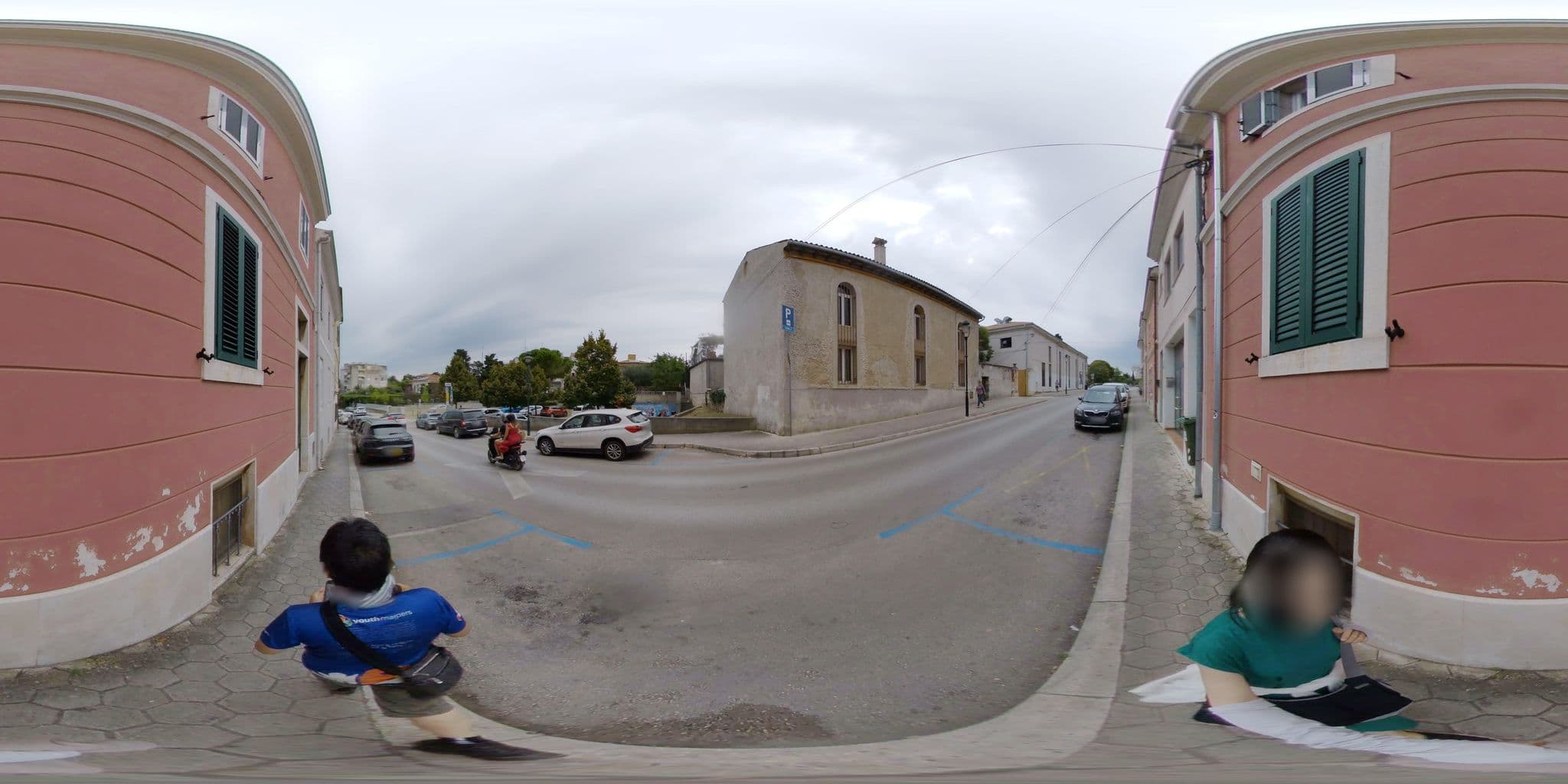 Street view near Apartman Sobe, Rovinj