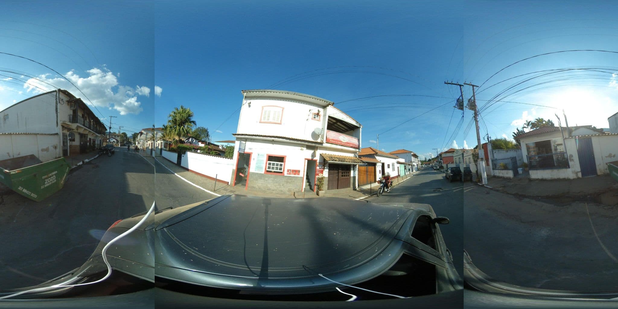 Street view near Pousada Dom Quixote, Tiradentes — © Prefeitura_Tiradentes (CC BY-SA · Mapillary)