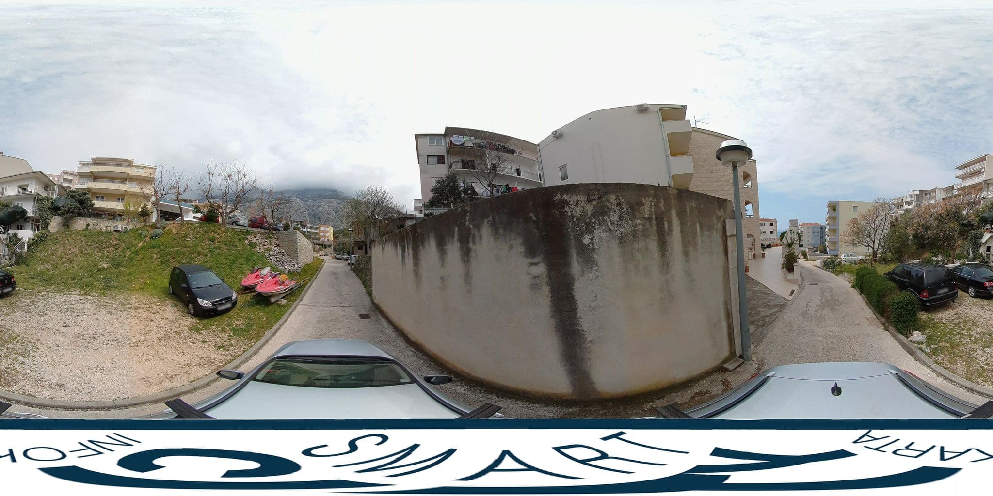Street view near Villa Vujčić, Makarska — © SilvioBasic (CC BY-SA · Mapillary)