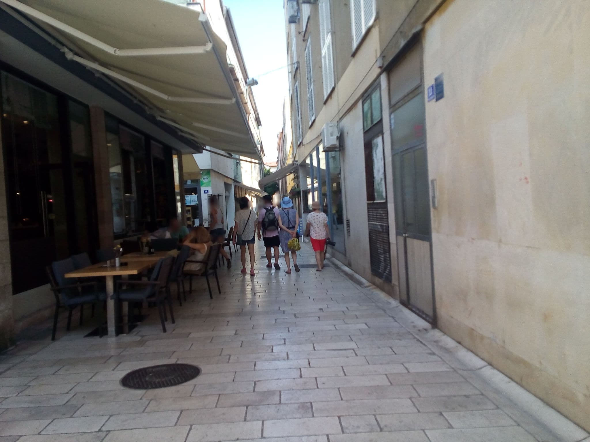 Street view near Apartments Zadar City Studios, Zadar — © karthoo (CC BY-SA · Mapillary)