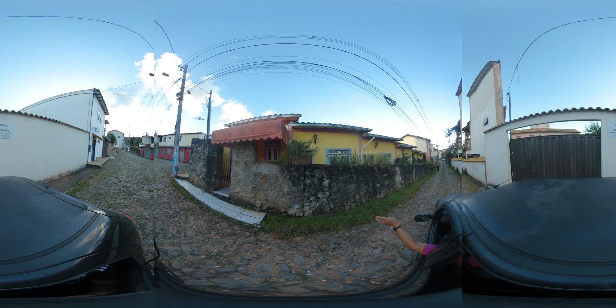 Street view near Pousada Arraial Velho, Tiradentes — © Prefeitura_Tiradentes (CC BY-SA · Mapillary)