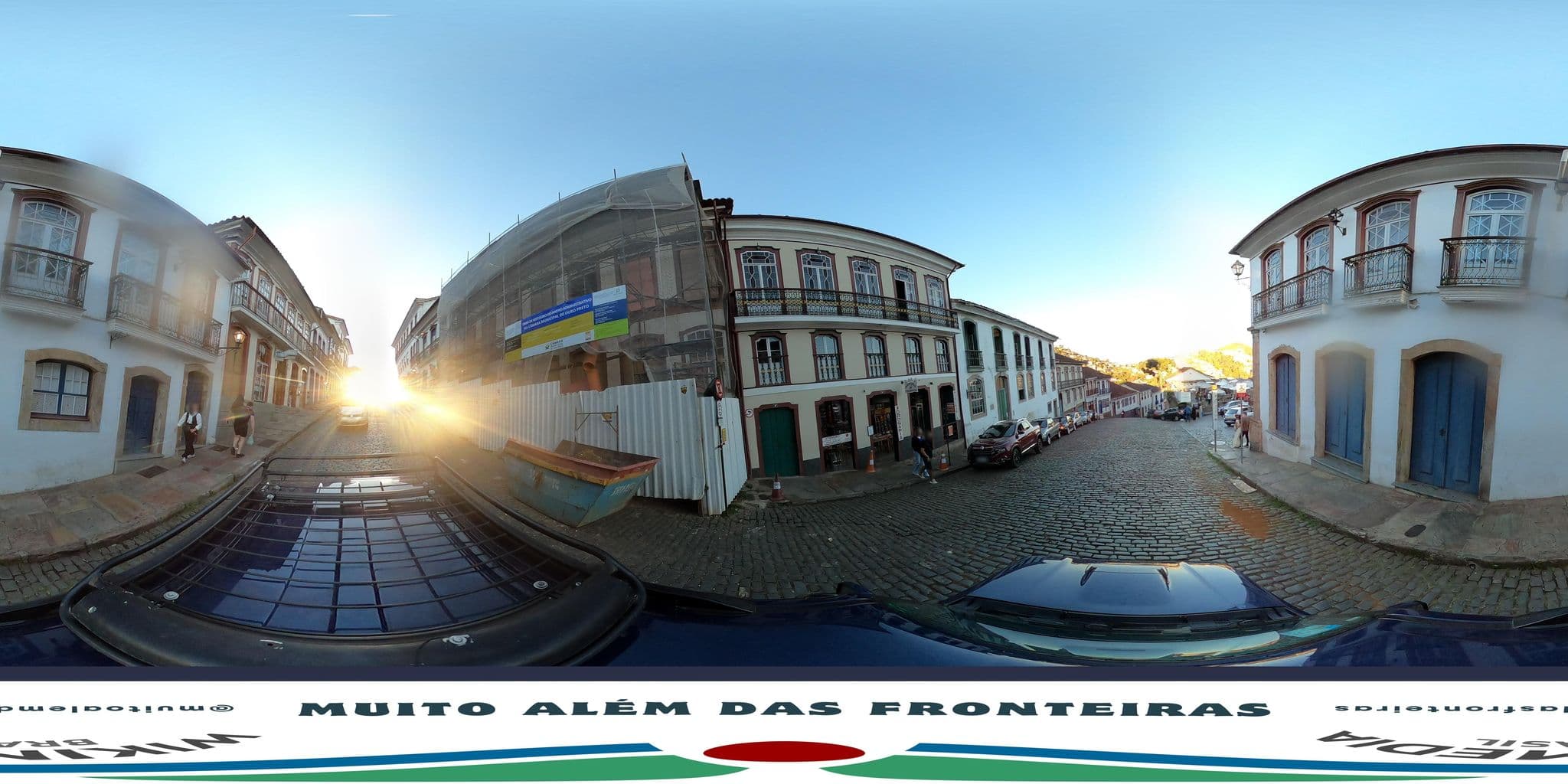 Street view near Hotel Barroco Mineiro, Ouro Preto — © MuitoAlemdasFronteiras (CC BY-SA · Mapillary)