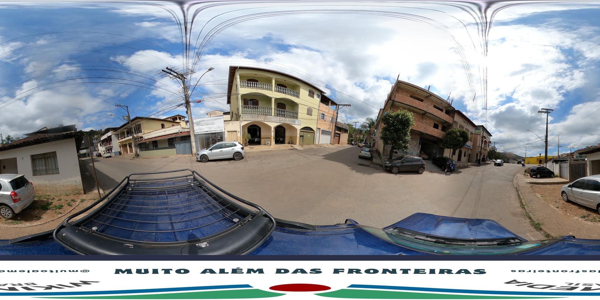Street view near Pousada Casa Nova, Mariana — © MuitoAlemdasFronteiras (CC BY-SA · Mapillary)