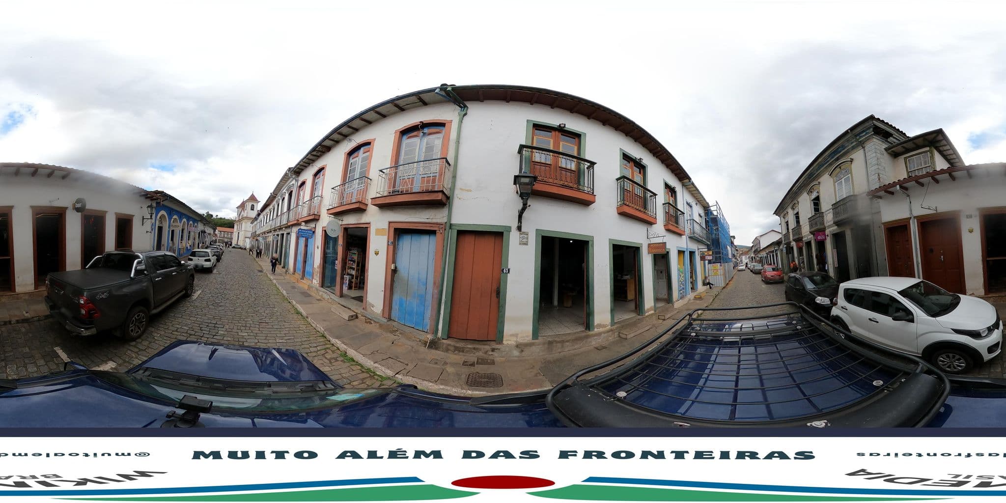 Street view near Pousada Fazenda Polyanna, Mariana — © MuitoAlemdasFronteiras (CC BY-SA · Mapillary)