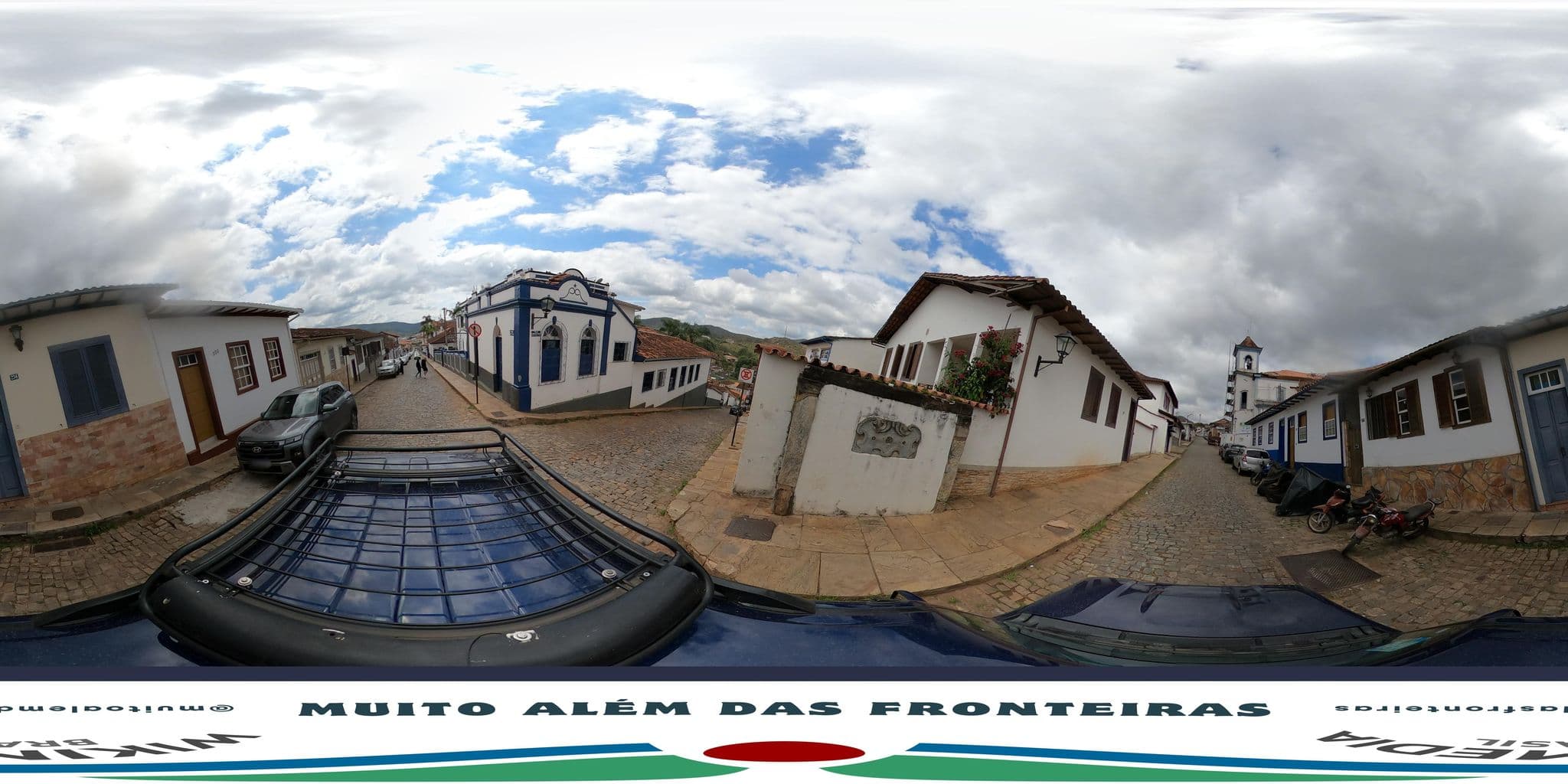 Street view near Pousada do Chafariz, Mariana — © MuitoAlemdasFronteiras (CC BY-SA · Mapillary)