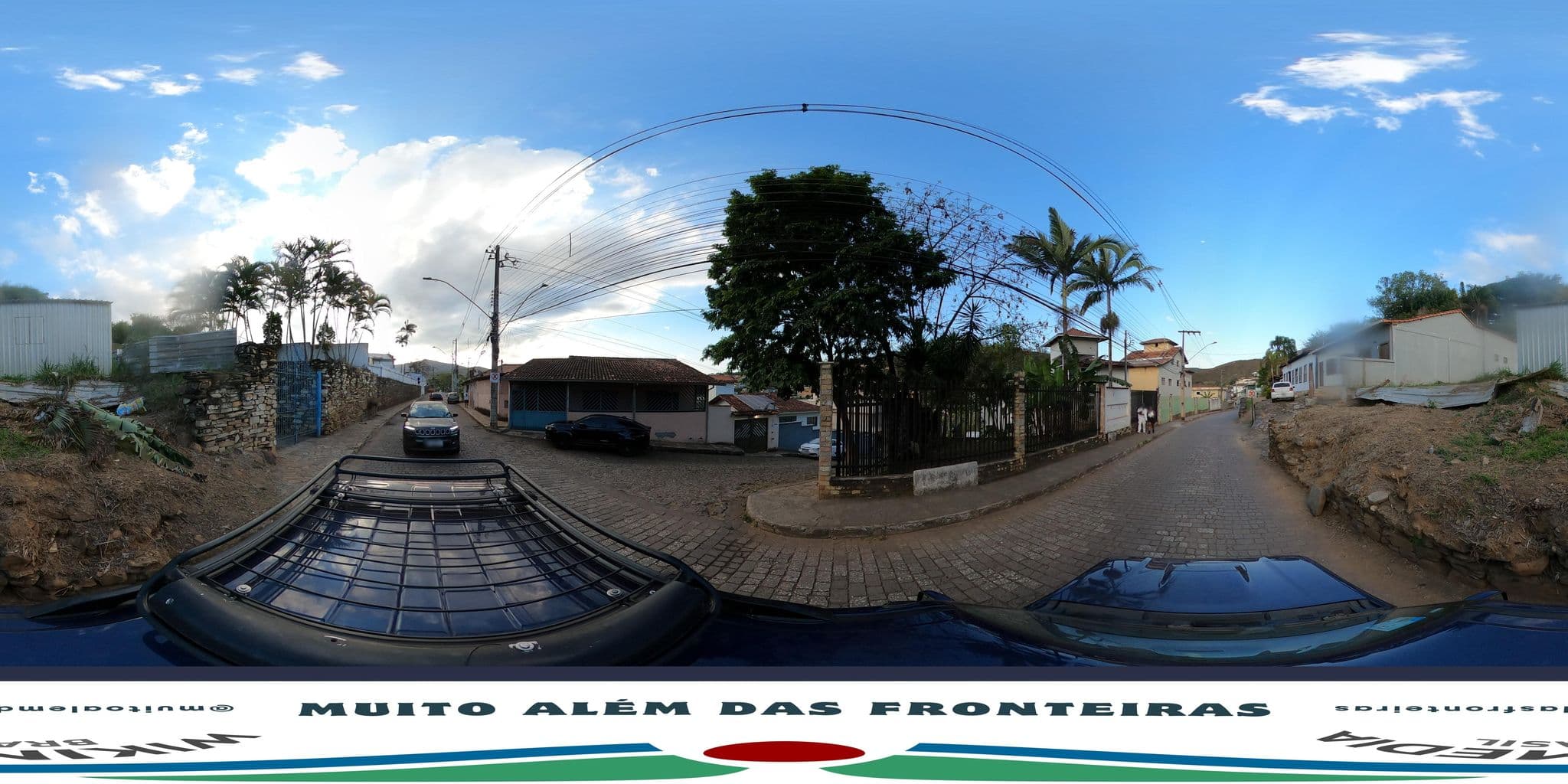 Street view near Pousada Getsêmani, Mariana — © MuitoAlemdasFronteiras (CC BY-SA · Mapillary)