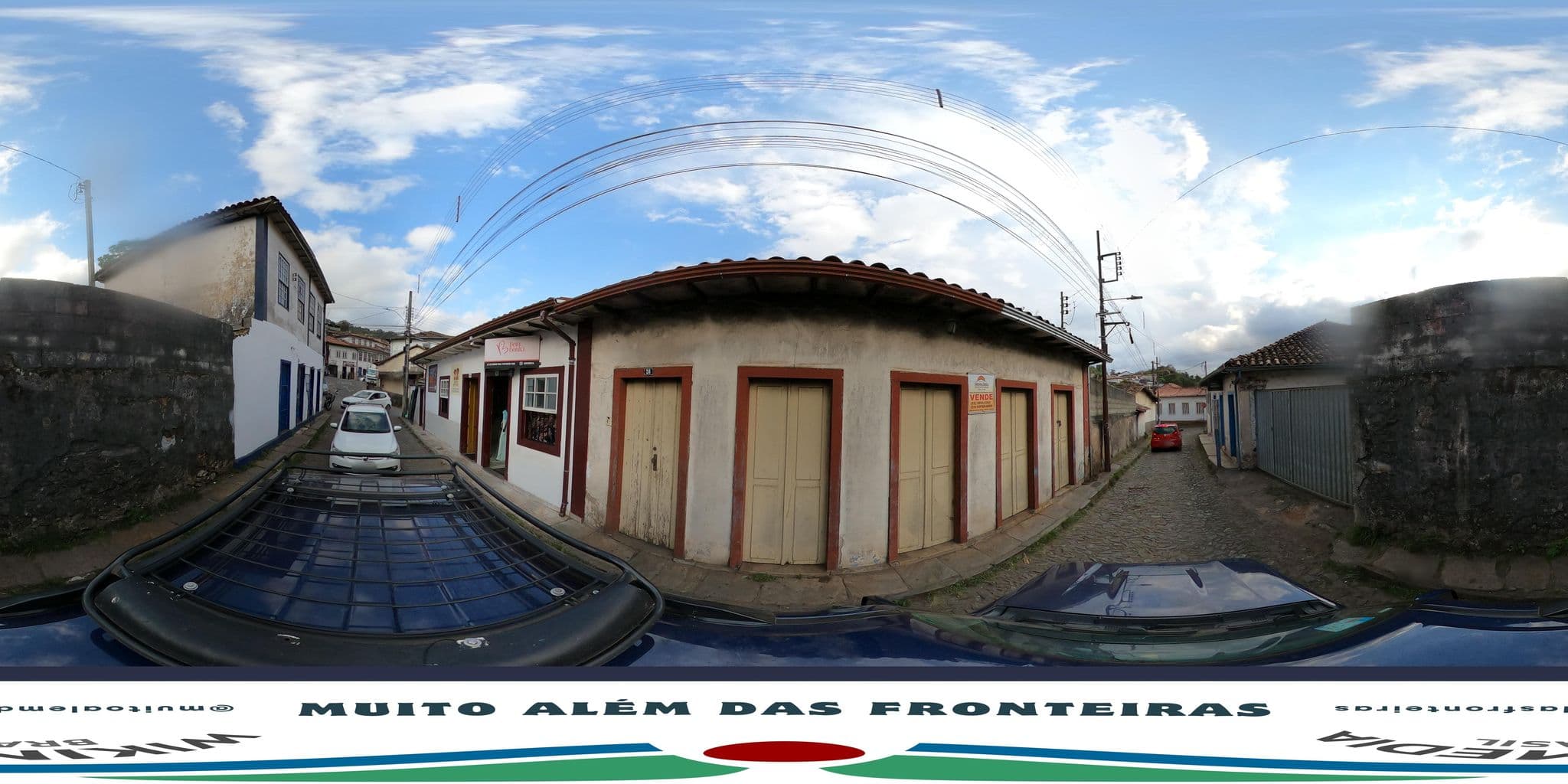 Street view near Pousada Portal da Chapada, Ouro Preto — © MuitoAlemdasFronteiras (CC BY-SA · Mapillary)