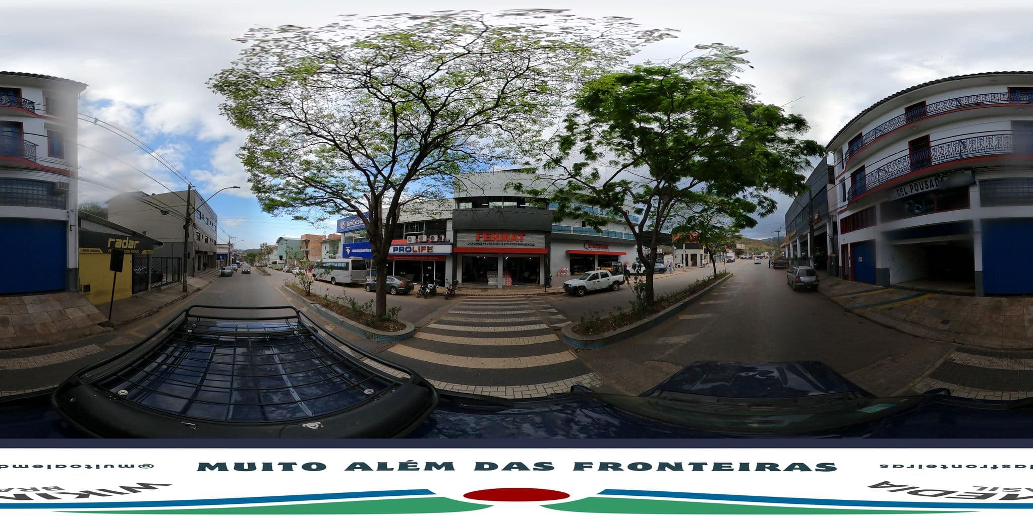 Street view near Hotel Pousada Das Gerais, Mariana — © MuitoAlemdasFronteiras (CC BY-SA · Mapillary)