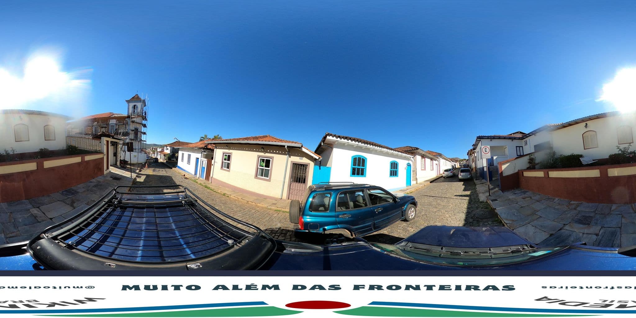 Street view near Pousada Rainha Dos Anjos, Mariana — © MuitoAlemdasFronteiras (CC BY-SA · Mapillary)