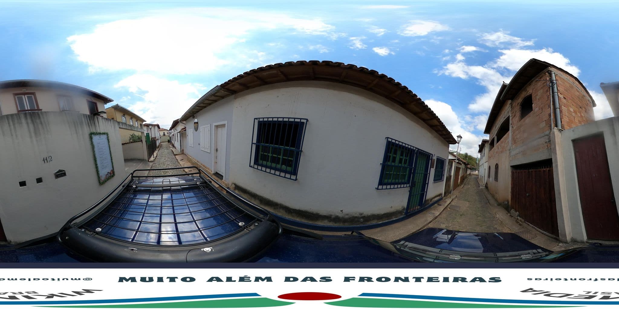 Street view near Hostel Mariana, Mariana — © MuitoAlemdasFronteiras (CC BY-SA · Mapillary)