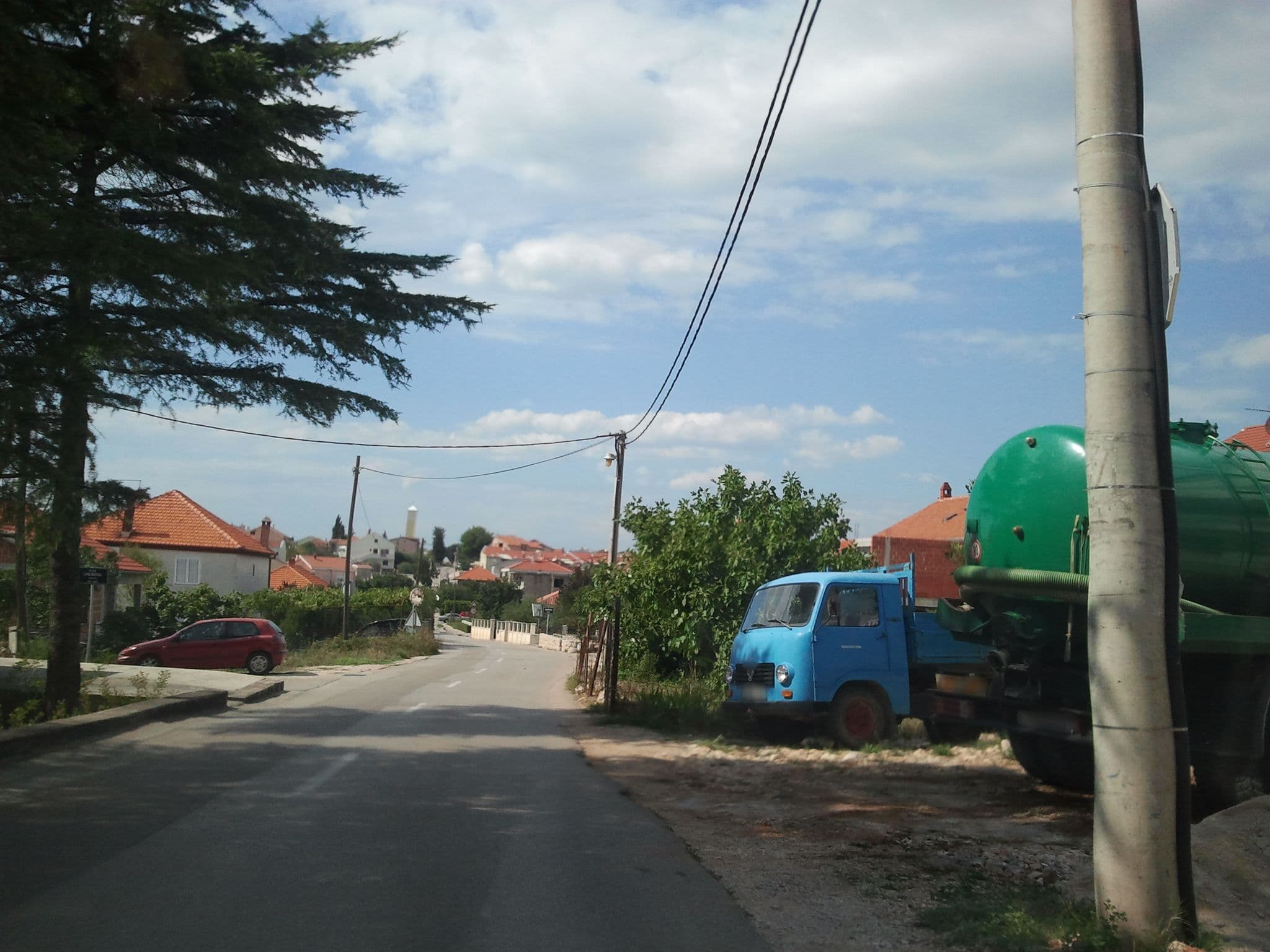 Street view near M&M's apartment, Zadar