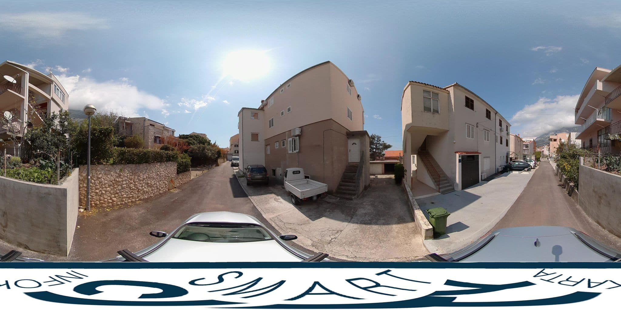 Street view near Makarska Center Apartments, Makarska — © SilvioBasic (CC BY-SA · Mapillary)