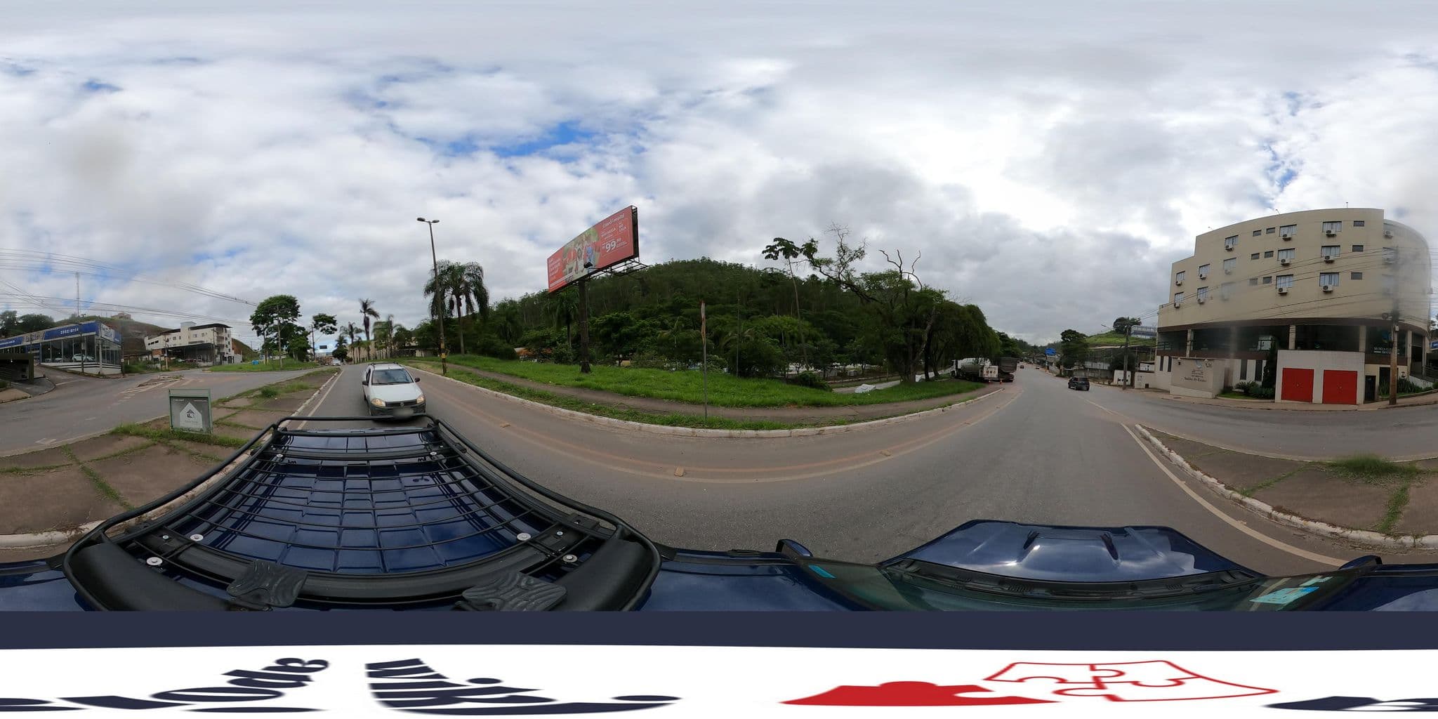 Street view near Monza Comfort Hotel, João Monlevade — © MuitoAlemdasFronteiras (CC BY-SA · Mapillary)
