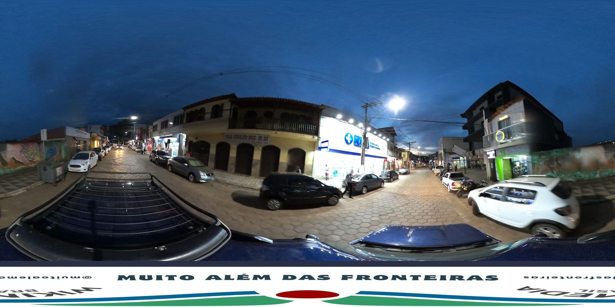 Street view near Athens Palace Hotel, Santa Bárbara — © MuitoAlemdasFronteiras (CC BY-SA · Mapillary)