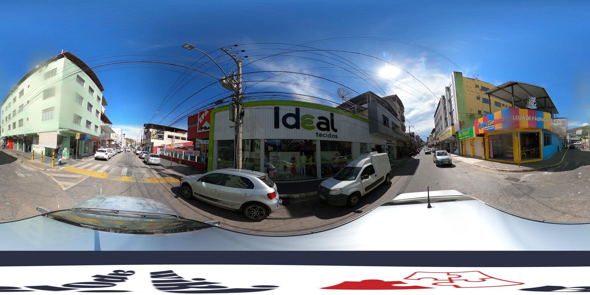 Street view near Hotel São Luis, João Monlevade — © MuitoAlemdasFronteiras (CC BY-SA · Mapillary)