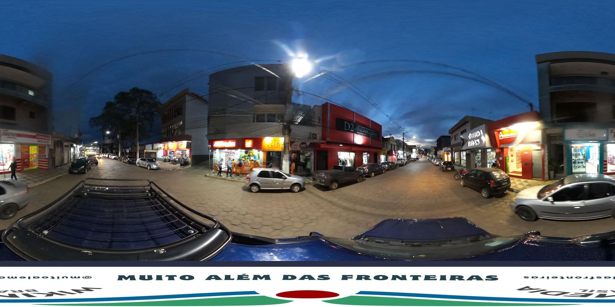 Street view near Hotel Florenza, Santa Bárbara — © MuitoAlemdasFronteiras (CC BY-SA · Mapillary)
