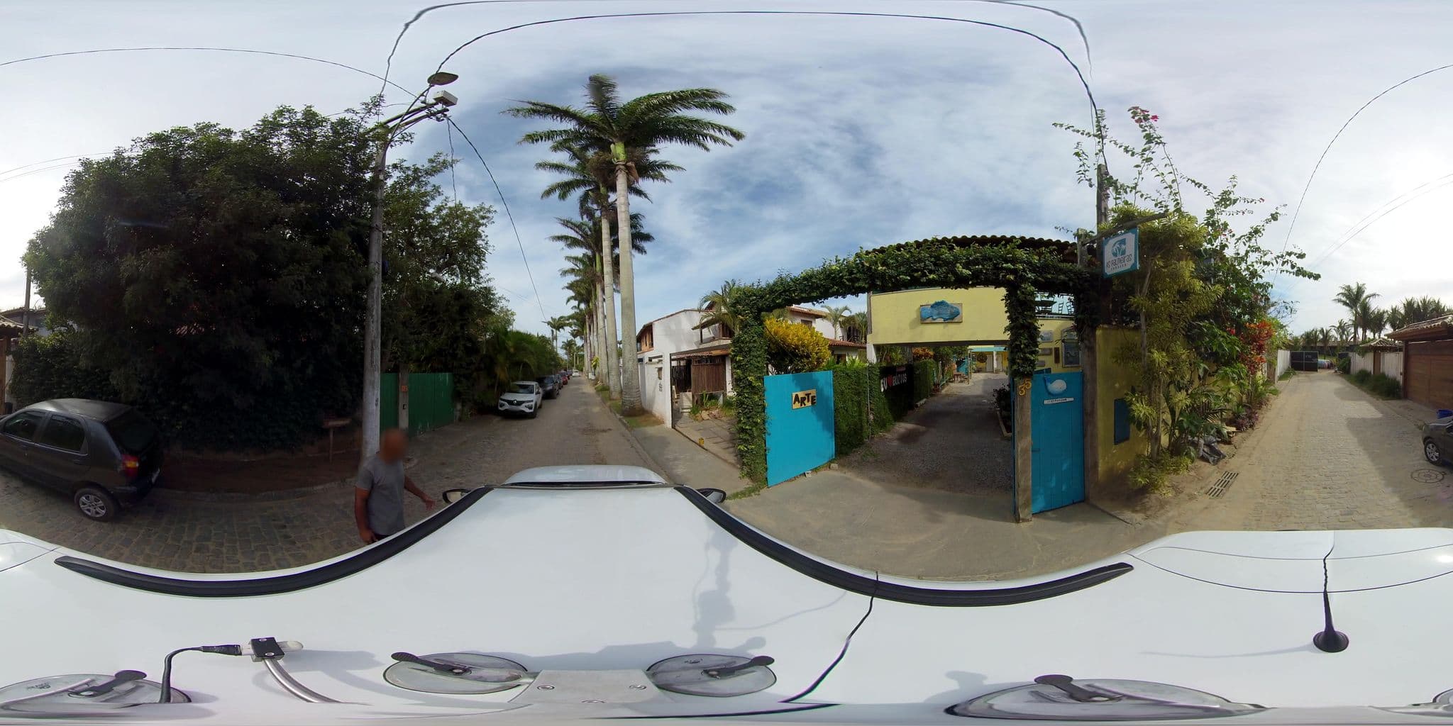 Street view near As Palmeiras Pousada, Armação dos Búzios — © 360 (CC BY-SA · Mapillary)