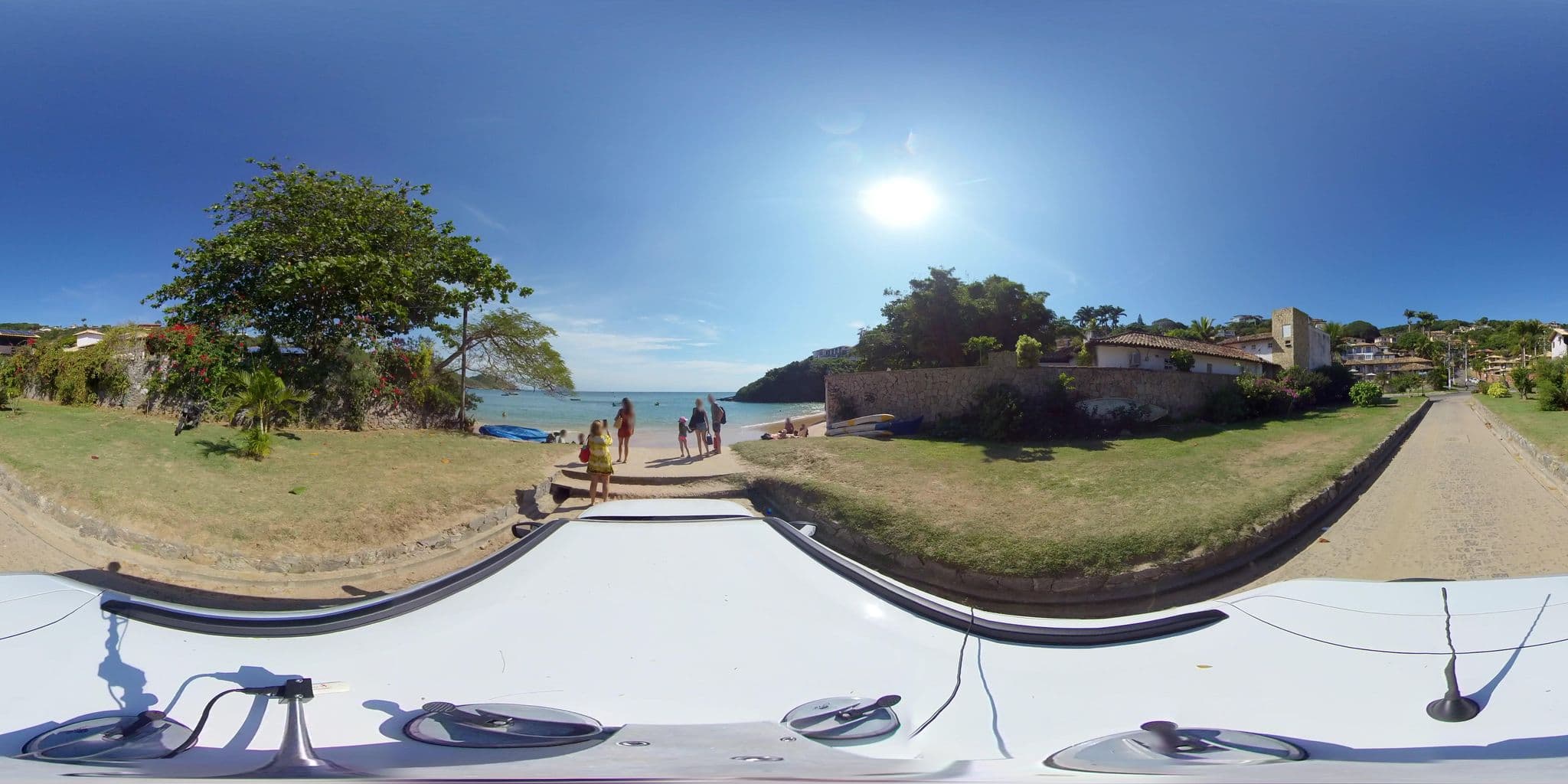 Street view near Pousada Hotel Mykonos, Armação dos Búzios — © 360 (CC BY-SA · Mapillary)