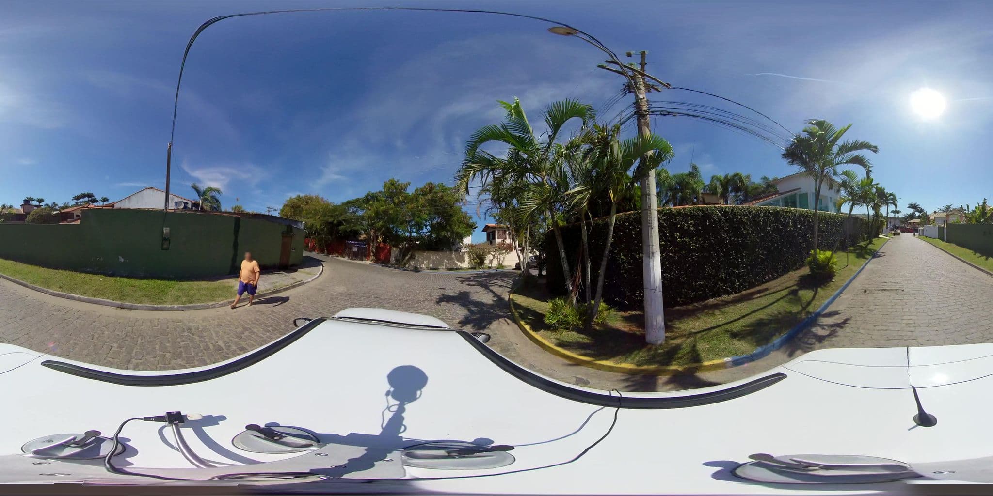 Street view near Recanto das Marias Guesthouse, Armação dos Búzios — © 360 (CC BY-SA · Mapillary)