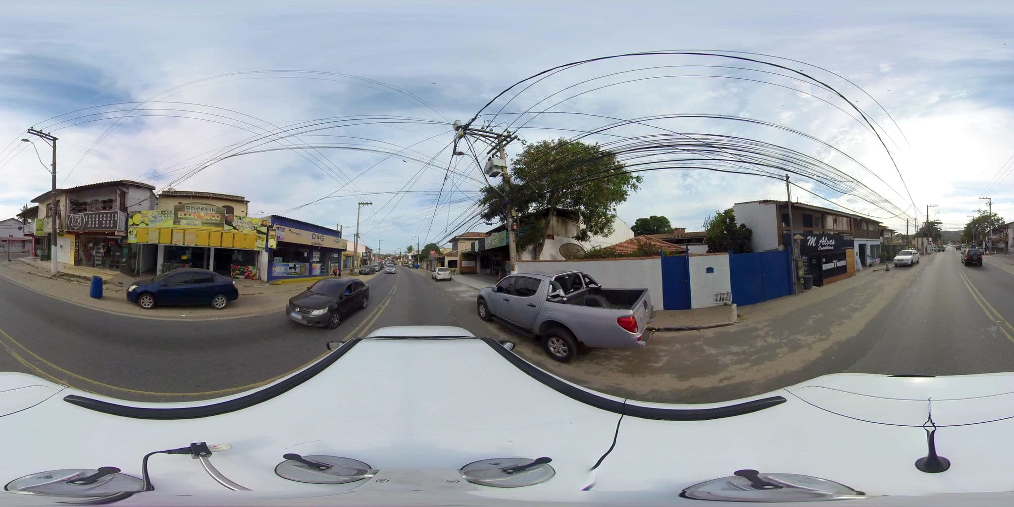Street view near Hostel Lobo Inn, Armação dos Búzios — © 360 (CC BY-SA · Mapillary)