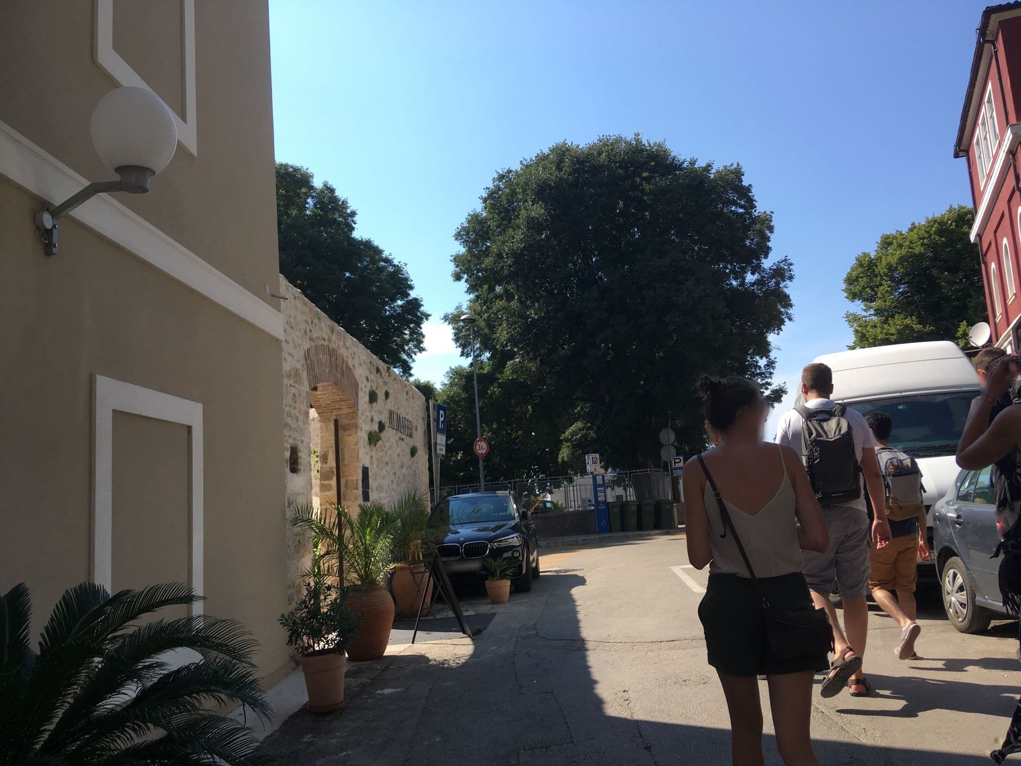 Street view near Almayer, Zadar