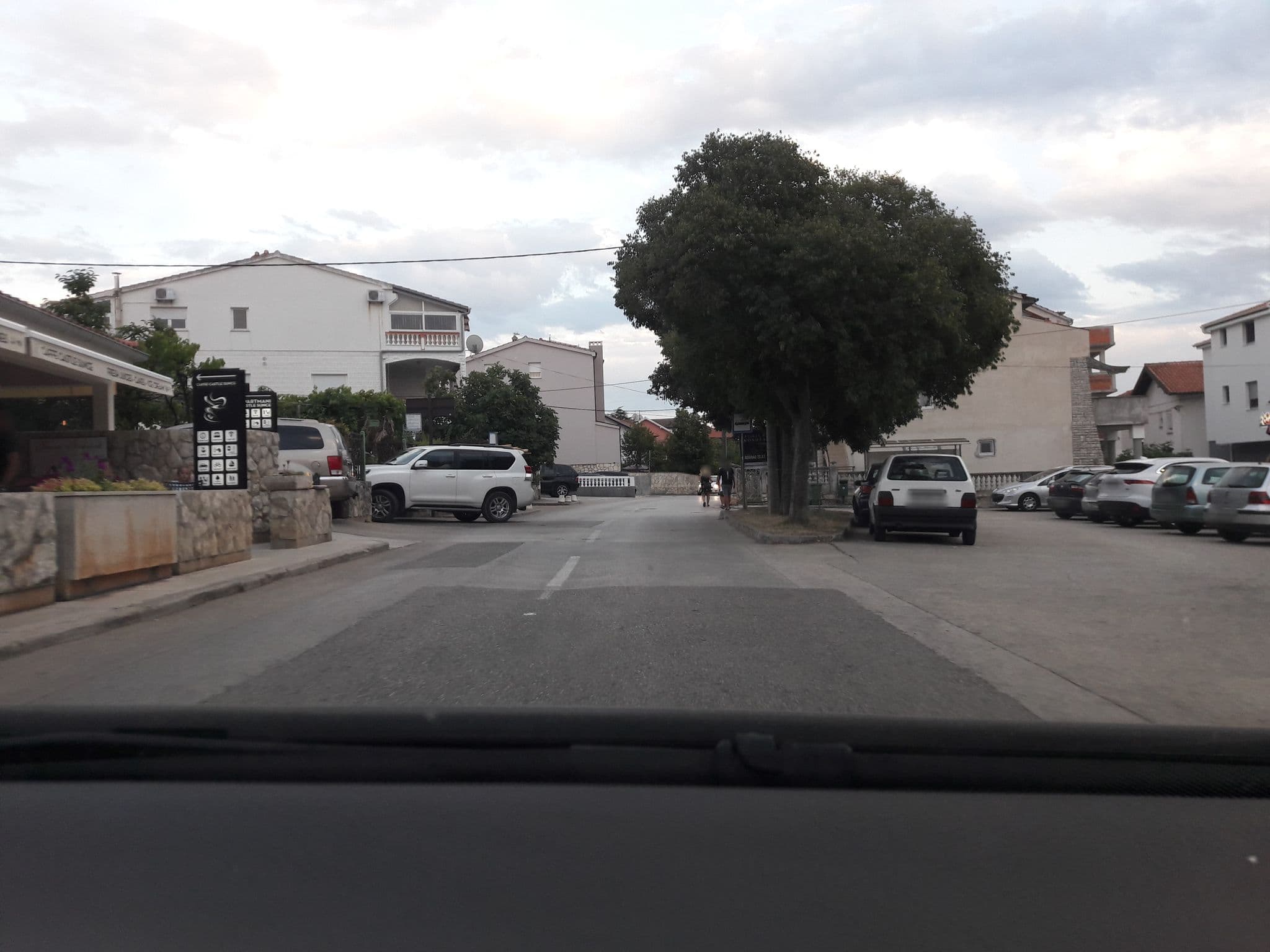 Street view near Castle Sunce, Zadar