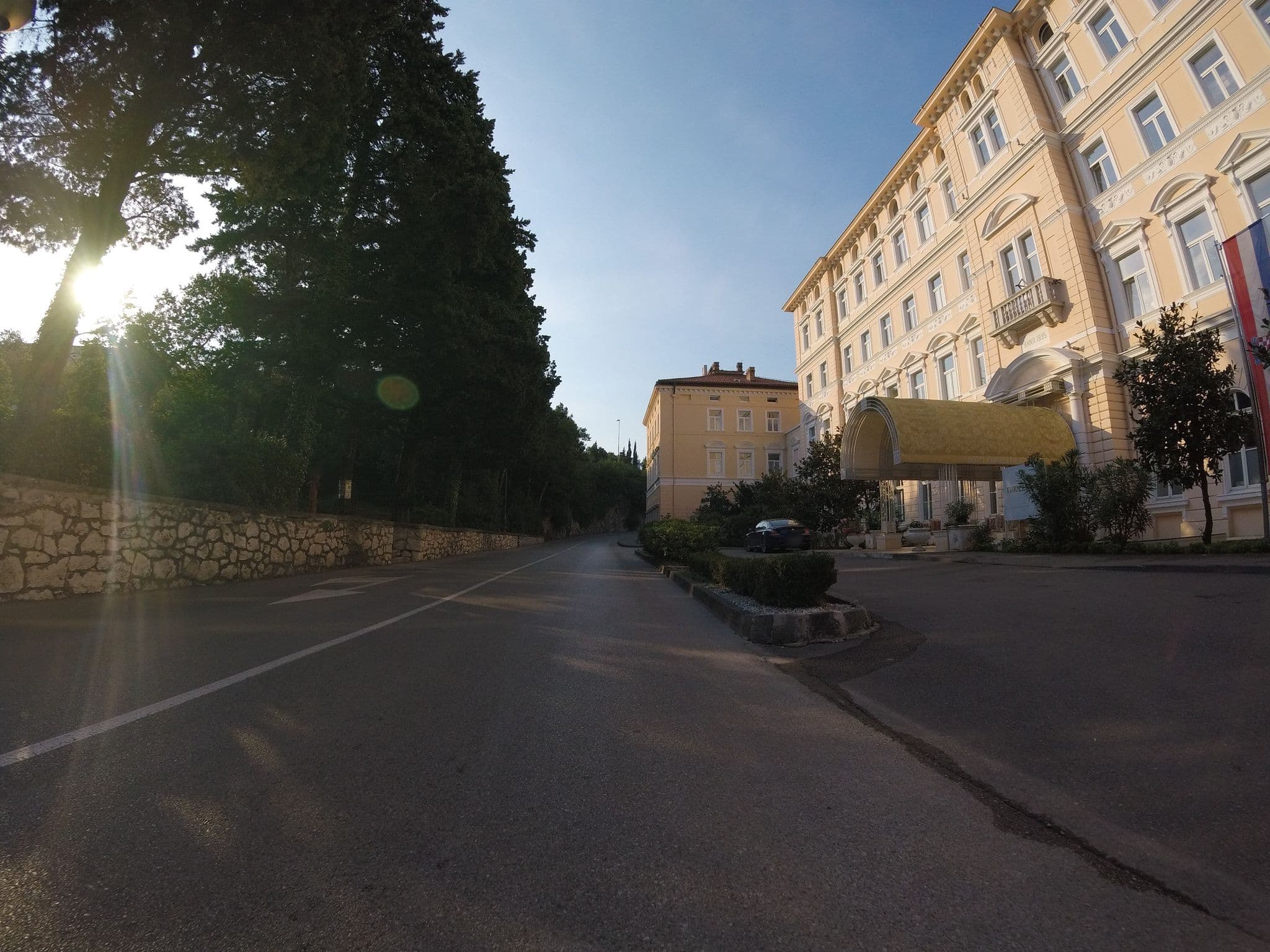 Street view near Kvarner Palace, Crikvenica — © vedran_v (CC BY-SA · Mapillary)