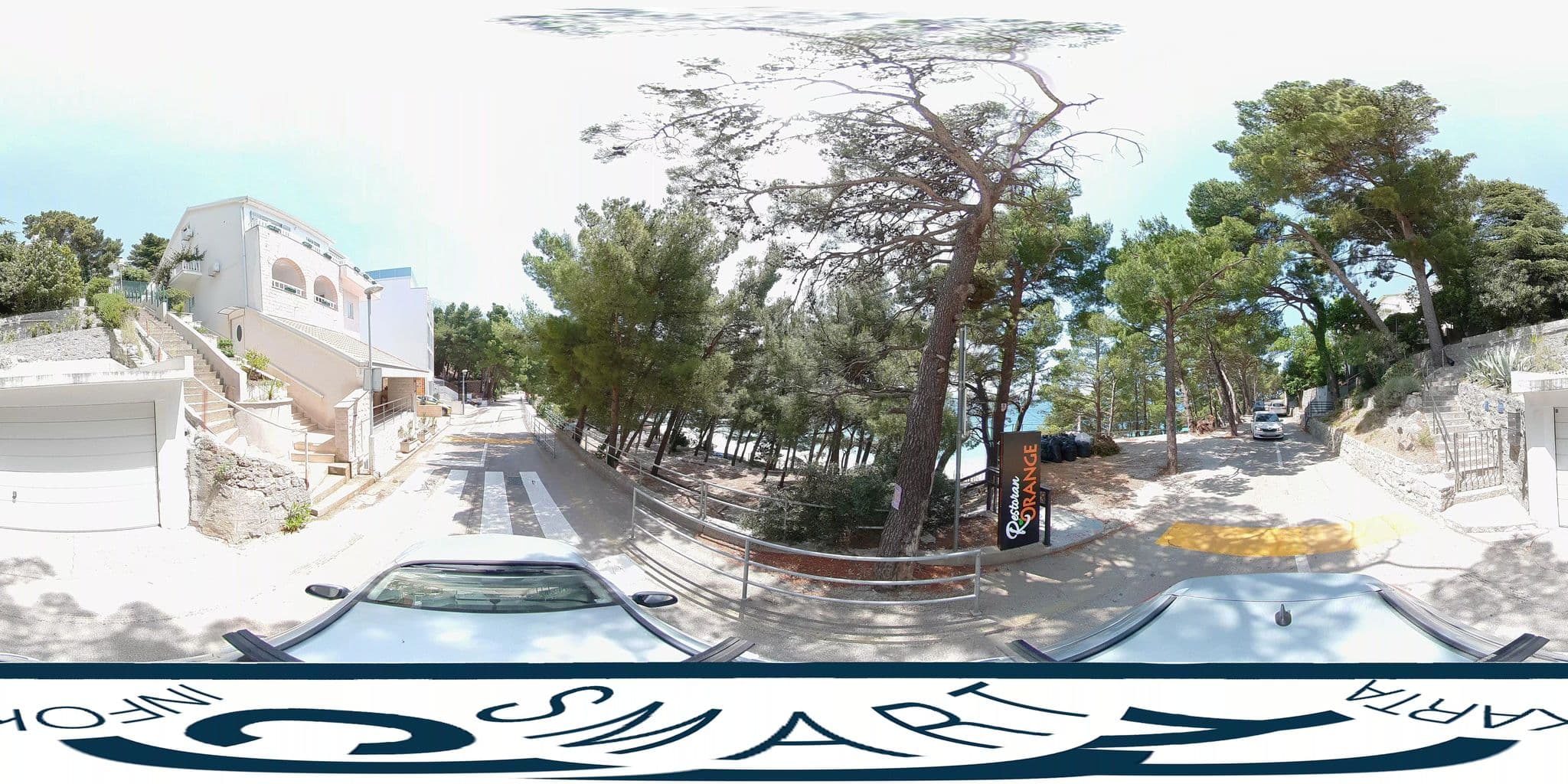 Street view near Apartment Ikovac, Baška Voda — © SilvioBasic (CC BY-SA · Mapillary)
