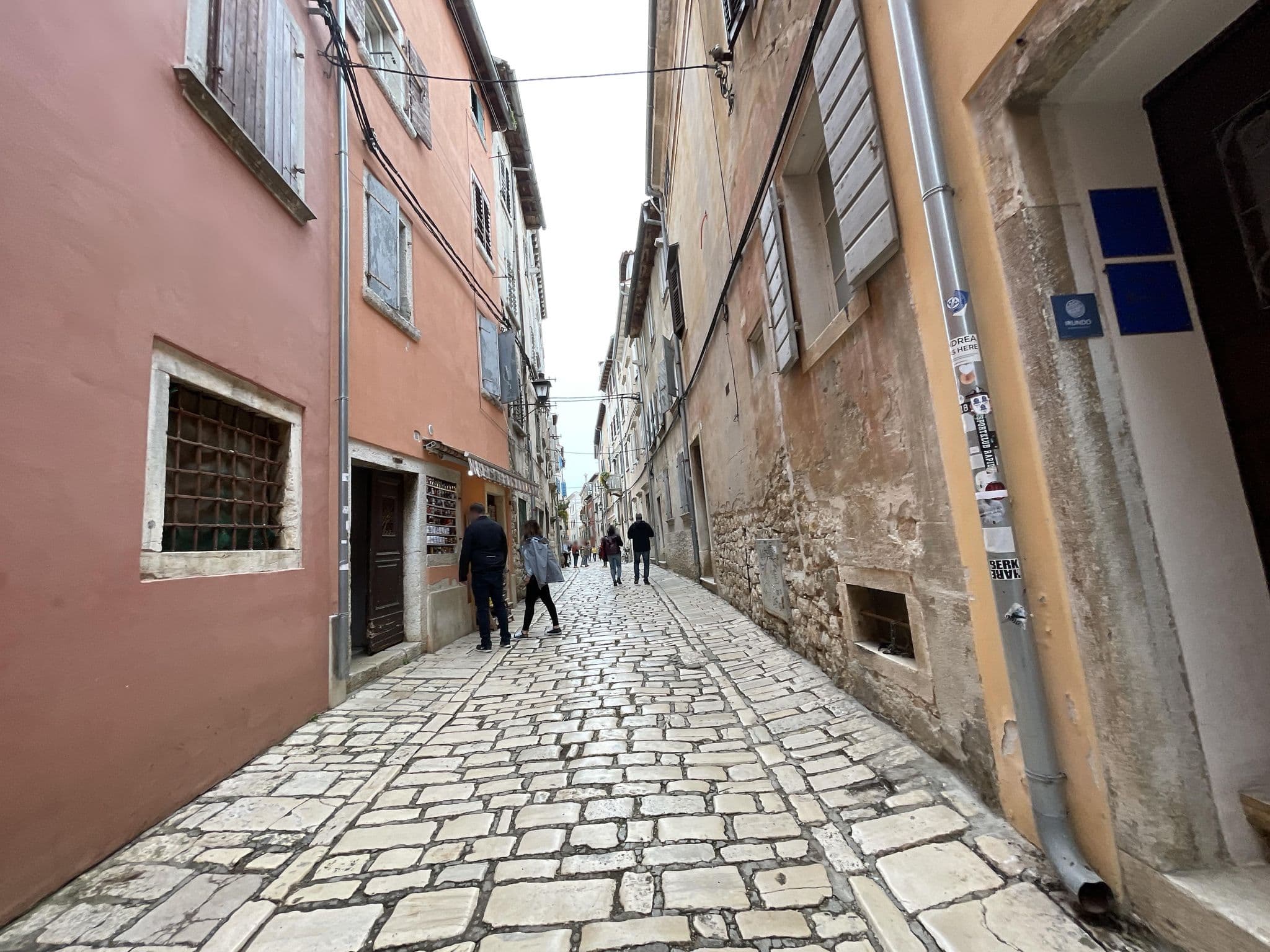Street view near Casa Amando, Rovinj