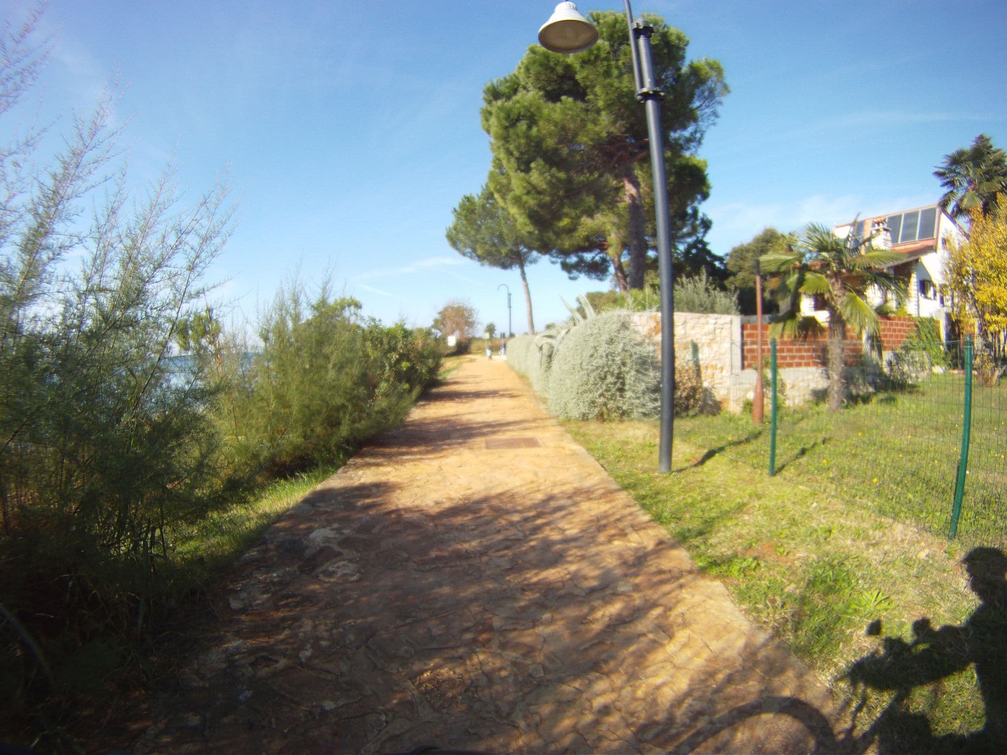 Street view near Karigador beach house, Novigrad