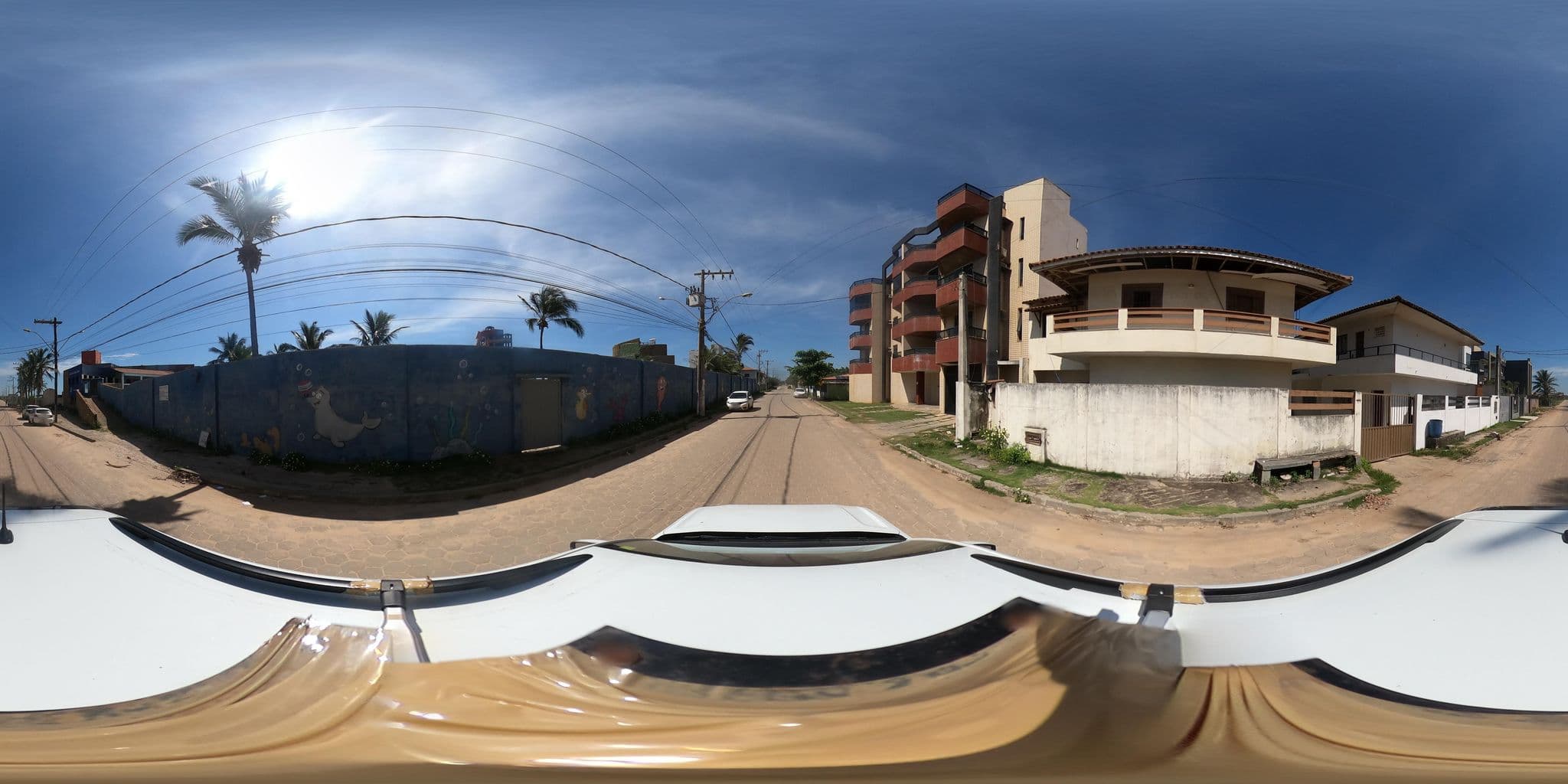 Street view near Pousada Blue House, Conceição da Barra — © patriid (CC BY-SA · Mapillary)