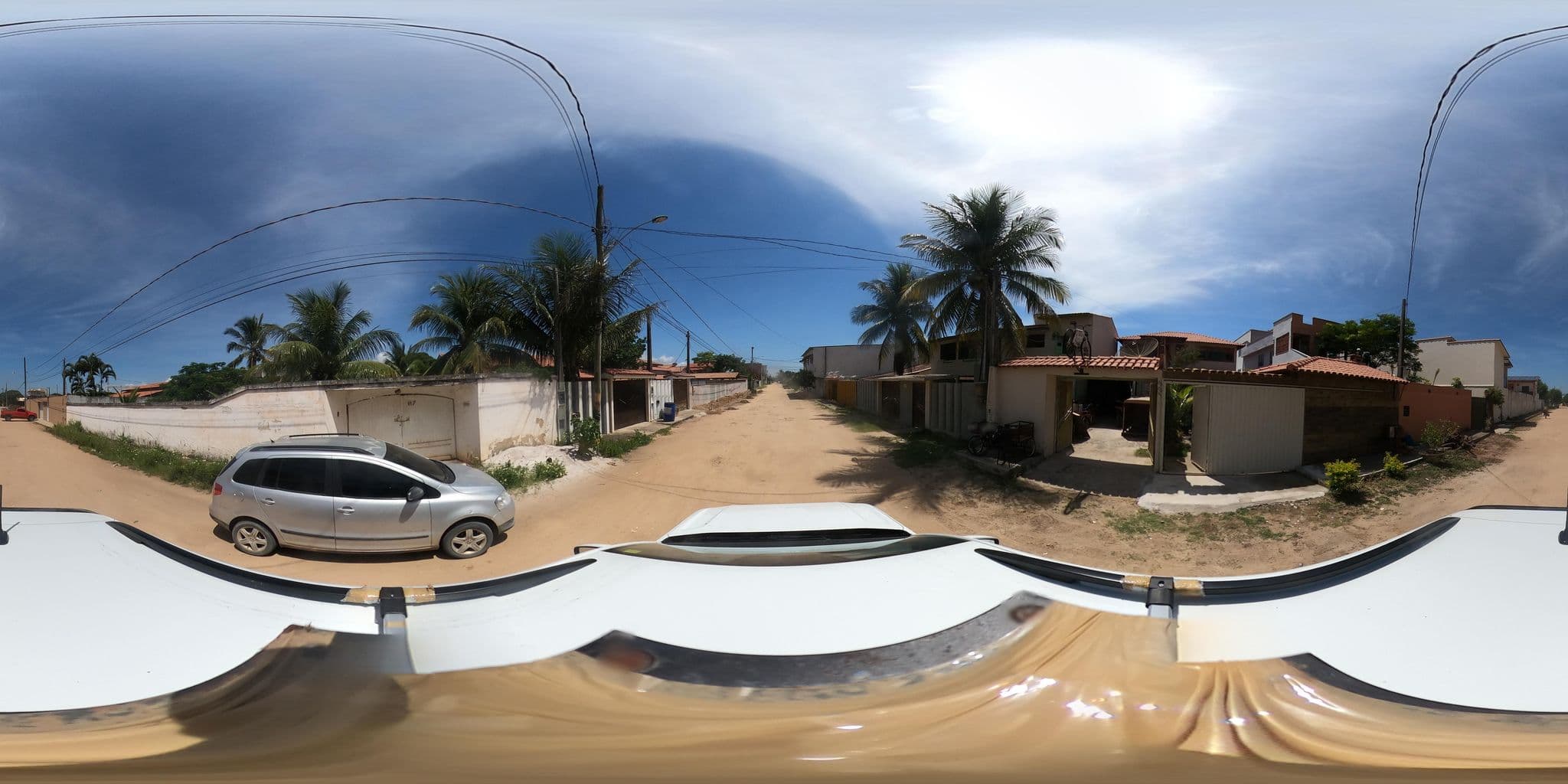 Street view near Pousada Lorenise - Guriri, Conceição da Barra — © patriid (CC BY-SA · Mapillary)