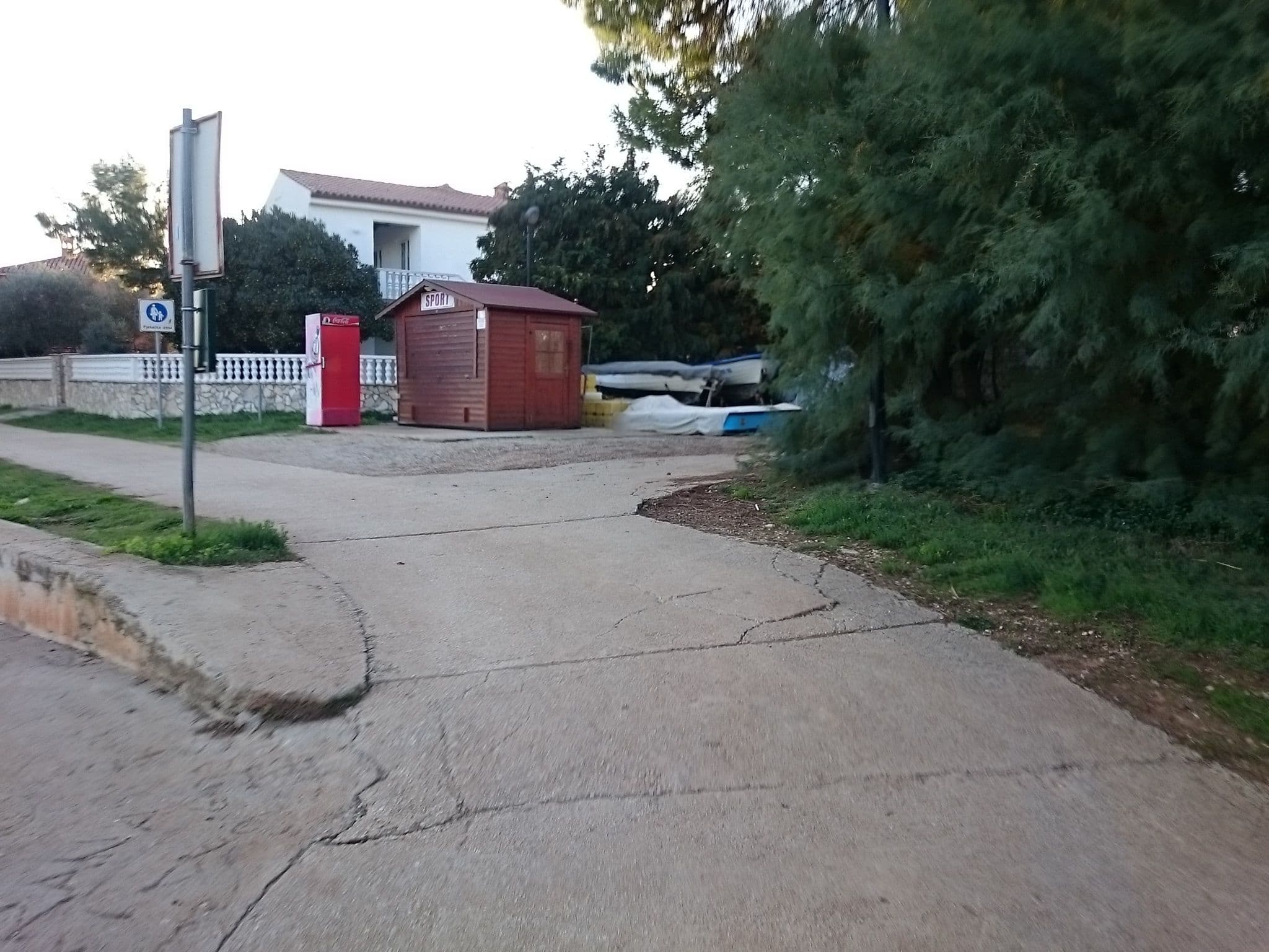 Street view near Apartments ZAKINJA, Novigrad