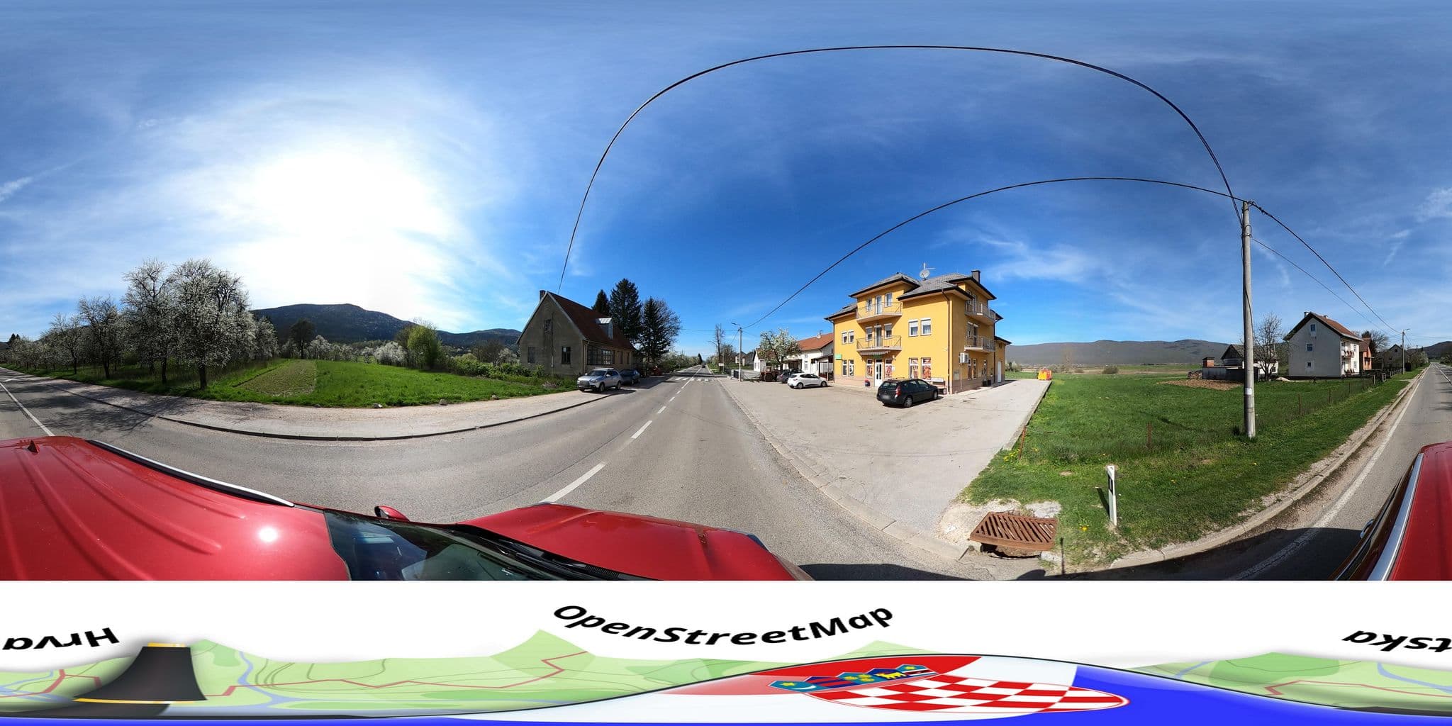 Street view near Domig, Otočac — © hbogner (CC BY-SA · Mapillary)