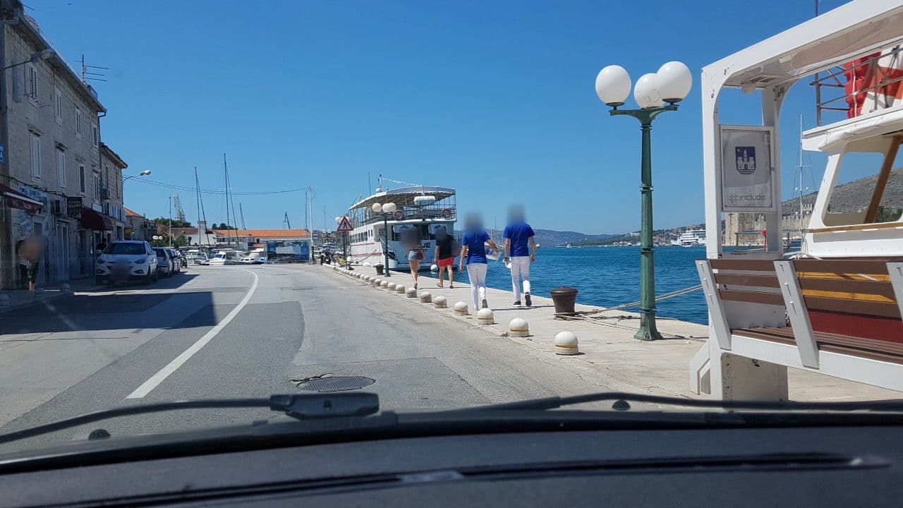 Street view near Tudor, Trogir — © mik007 (CC BY-SA · Mapillary)