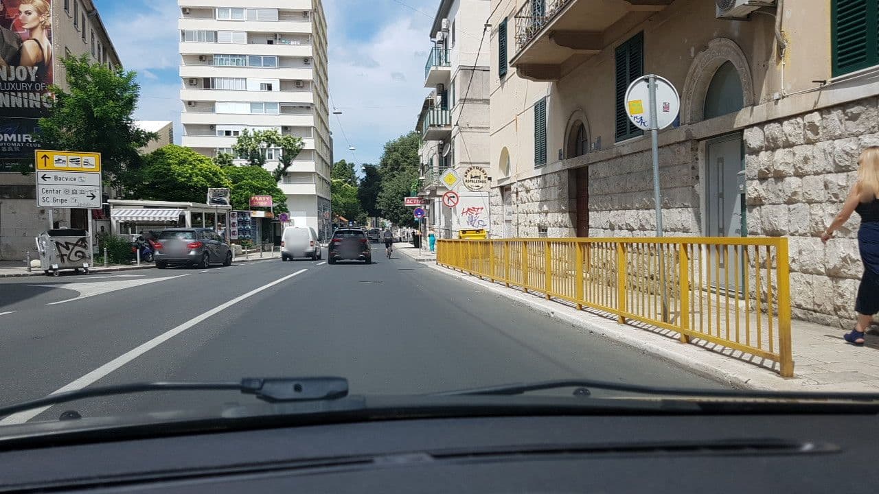 Street view near Apartment Aspalathos, Split — © mik007 (CC BY-SA · Mapillary)
